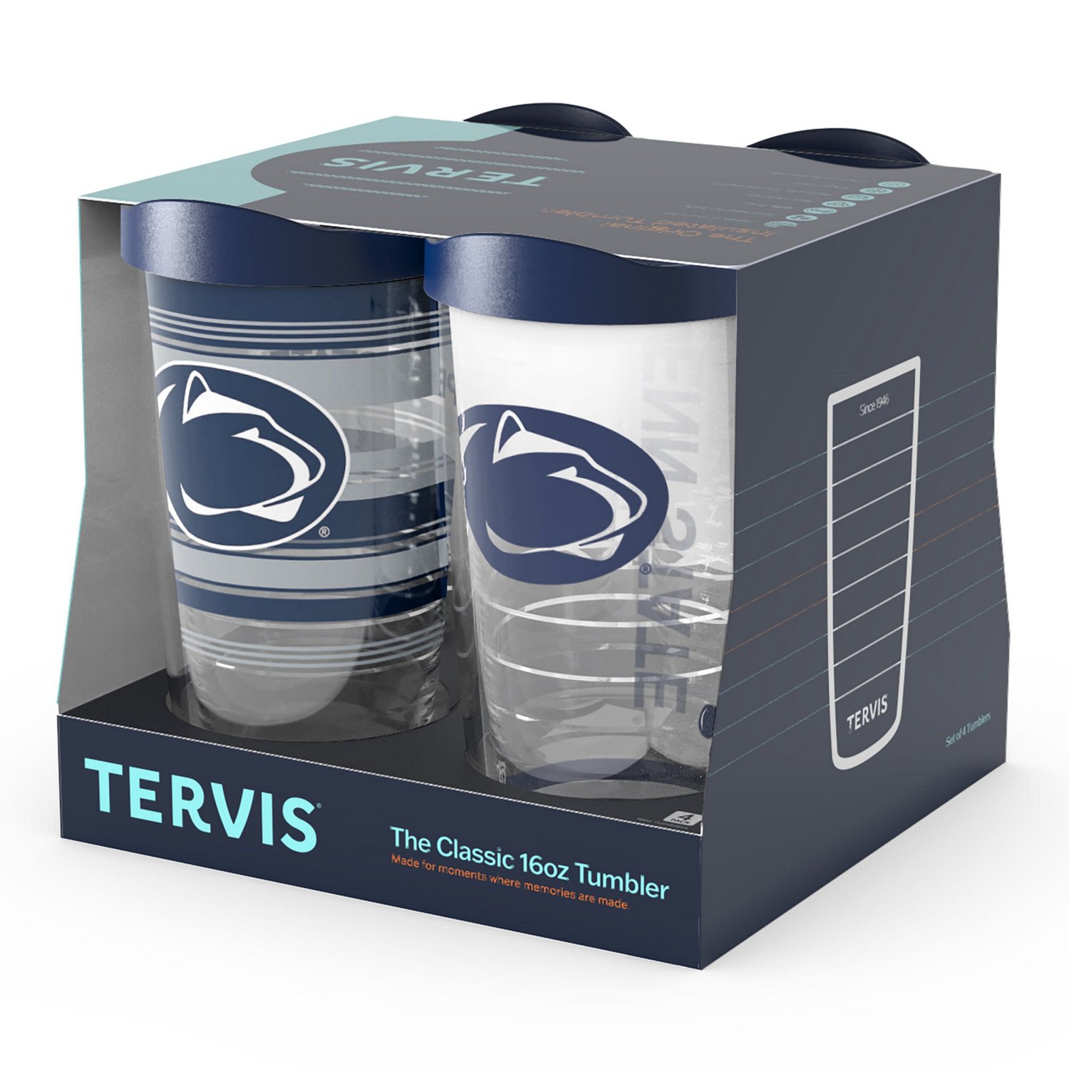 Tervis Penn State Nittany Lions Four-Pack 16oz Classic Tumbler Set - view number 3