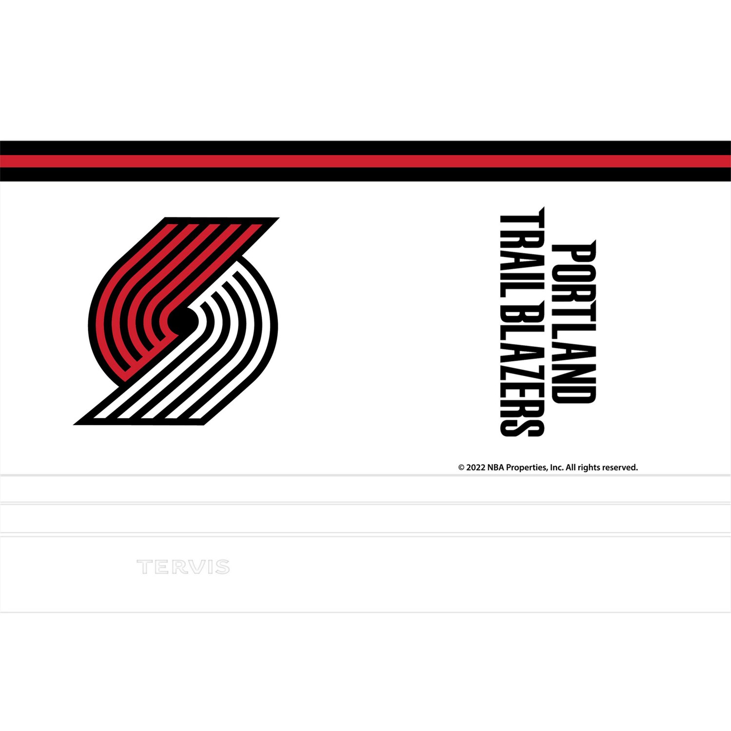 Tervis Portland Trail Blazers 30oz Arctic Stainless Steel Tumbler - view number 2