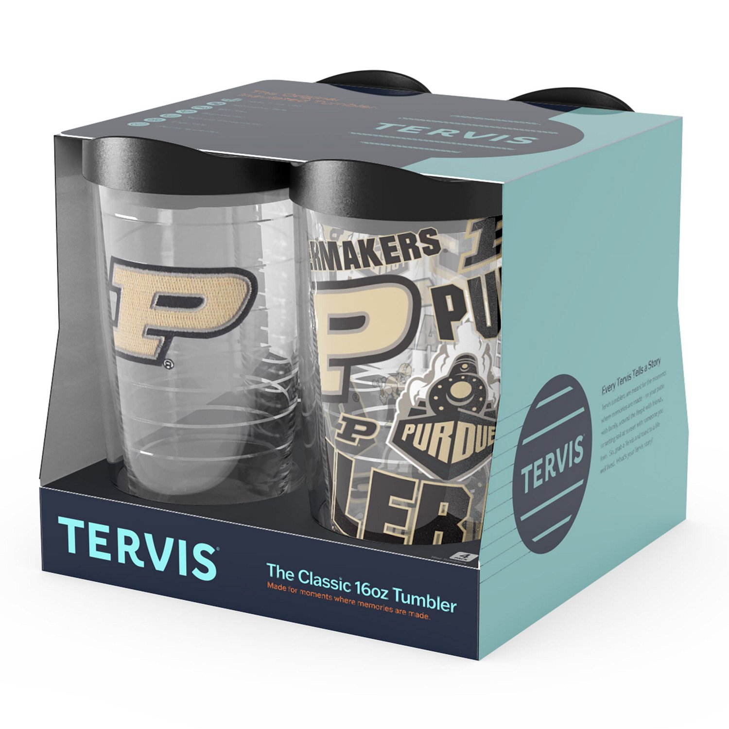 Tervis Purdue Boilermakers Four-Pack 16oz Classic Tumbler Set - view number 2