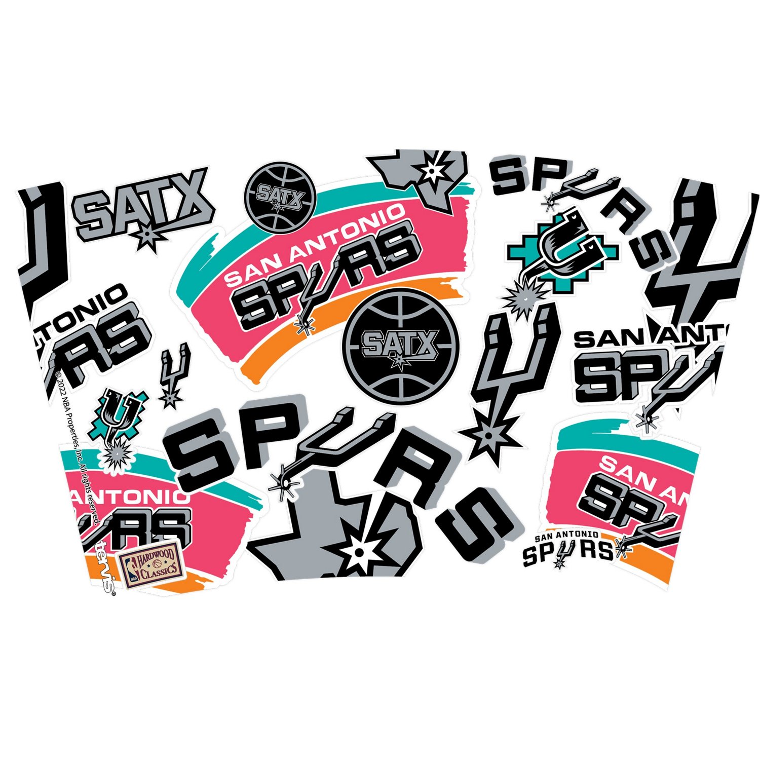 Tervis San Antonio Spurs Four-Pack 16oz Classic Tumbler Set - view number 3