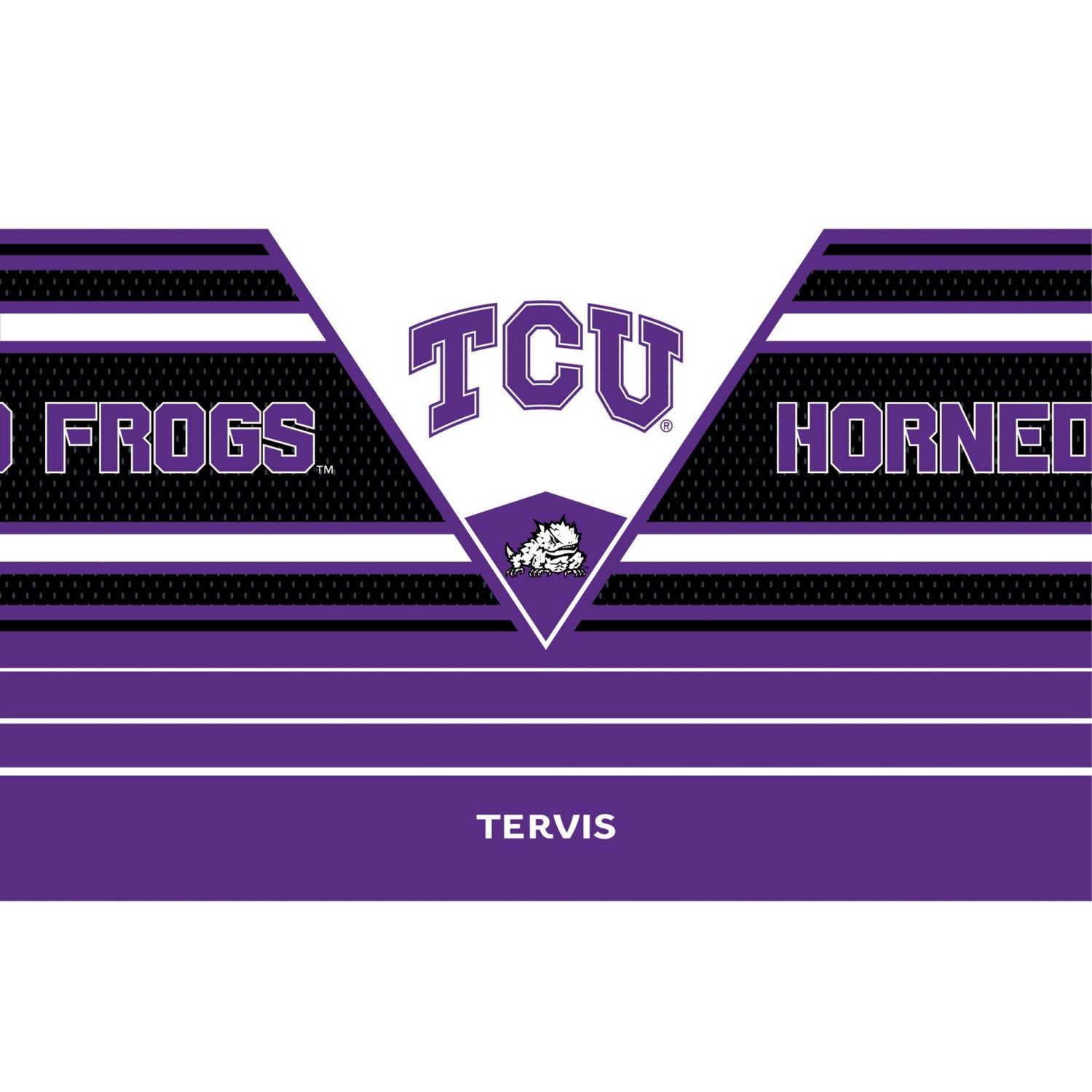 Tervis TCU Horned Frogs 20oz Win Streak Stainless Steel Tumbler                                                                  - view number 2