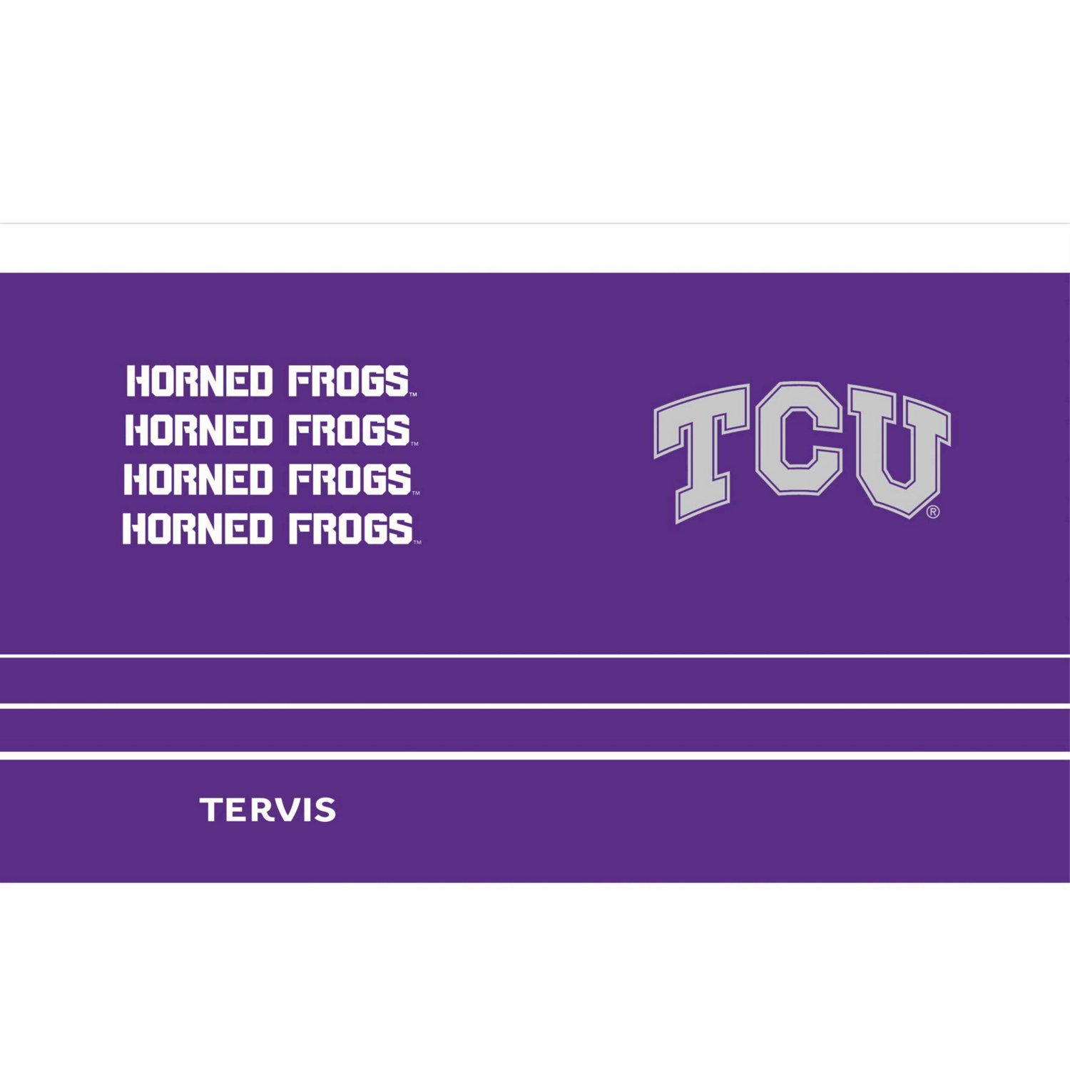 Tervis TCU Horned Frogs Reverb 20oz Stainless Steel Tumbler                                                                      - view number 2