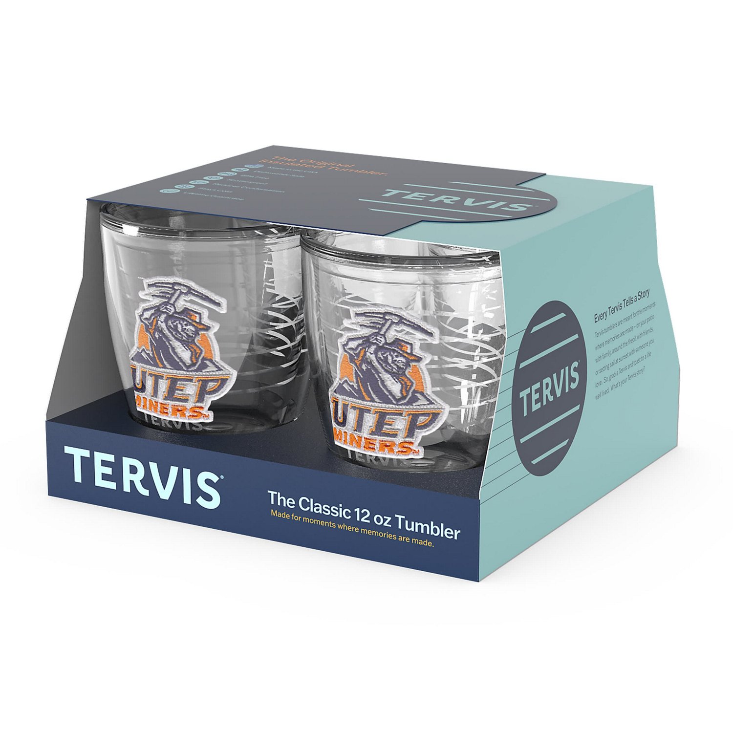 Tervis UTEP Miners 4-Pack 12oz Emblem Tumbler Set - view number 2