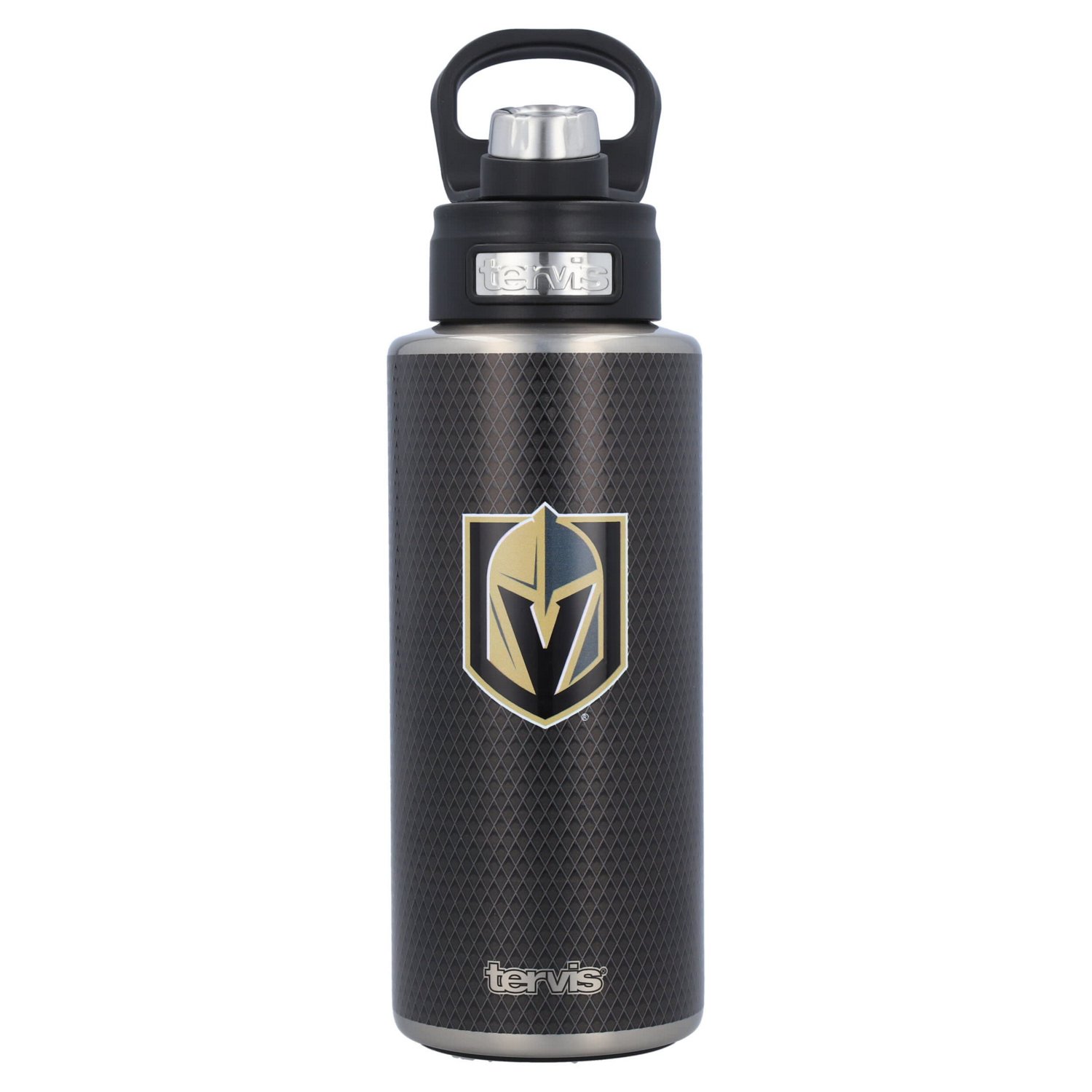 Tervis Vegas Golden Knights 32oz Puck Stainless Steel Wide Mouth Water Bottle                                                    - view number 1