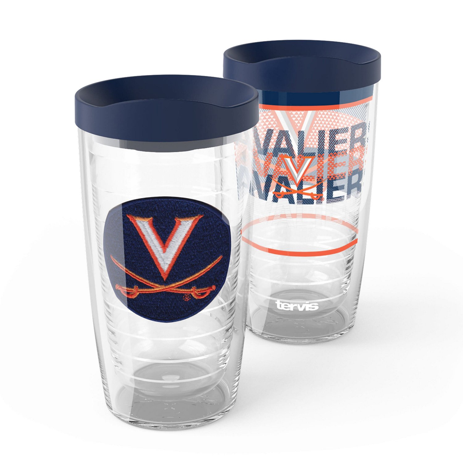 Tervis Virginia Cavaliers 2-Pack 16oz Competitor  Emblem Tumbler Set