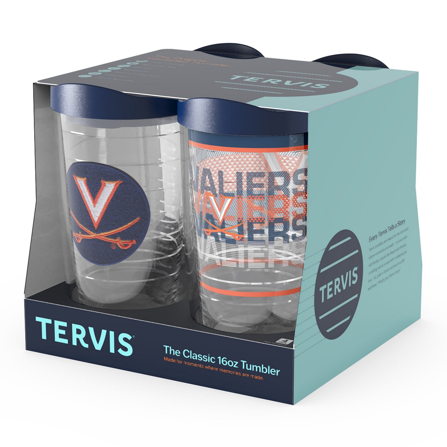 Tervis Virginia Cavaliers Four-Pack 16oz Classic Tumbler Set - view number 2