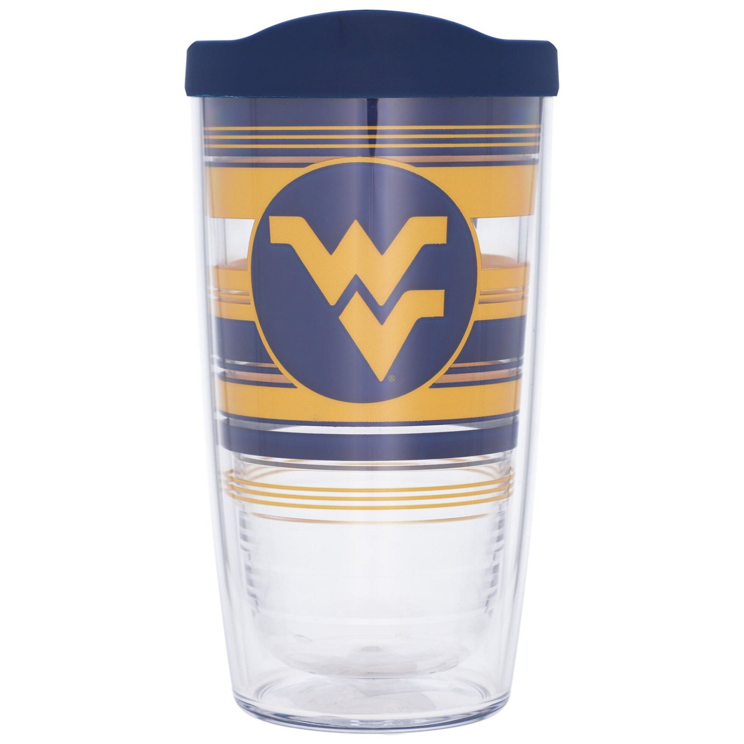 Tervis West Virginia Mountaineers 16oz Hype Stripes Classic Tumbler - view number 1