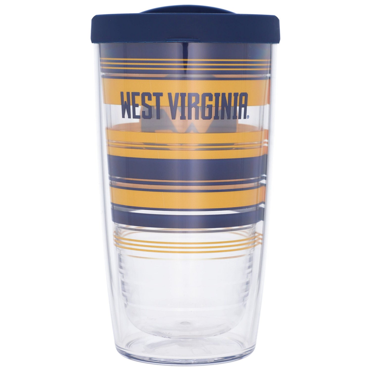 Tervis West Virginia Mountaineers 16oz Hype Stripes Classic Tumbler - view number 2
