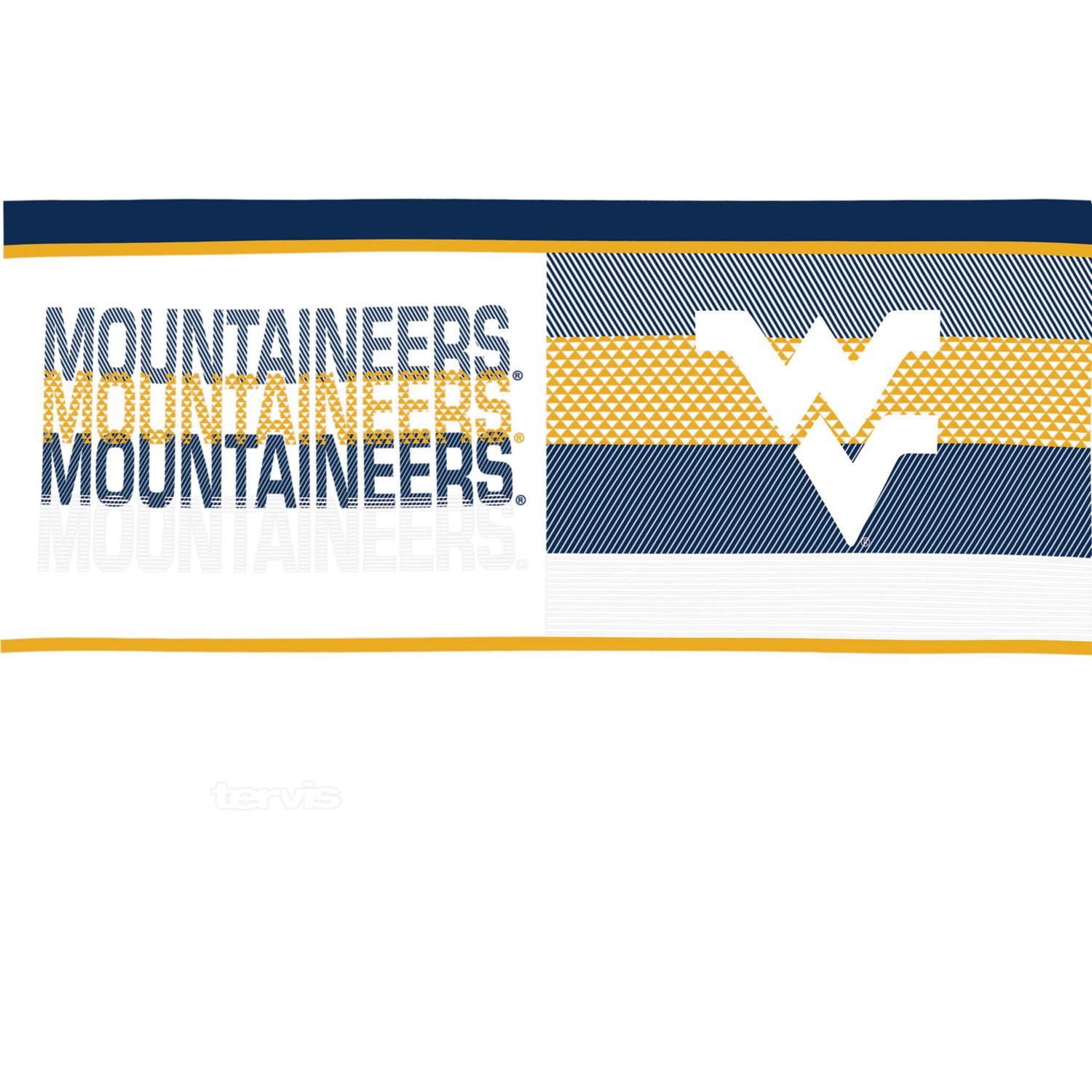 Tervis West Virginia Mountaineers 2-Pack 16oz Competitor  Emblem Tumbler Set - view number 3