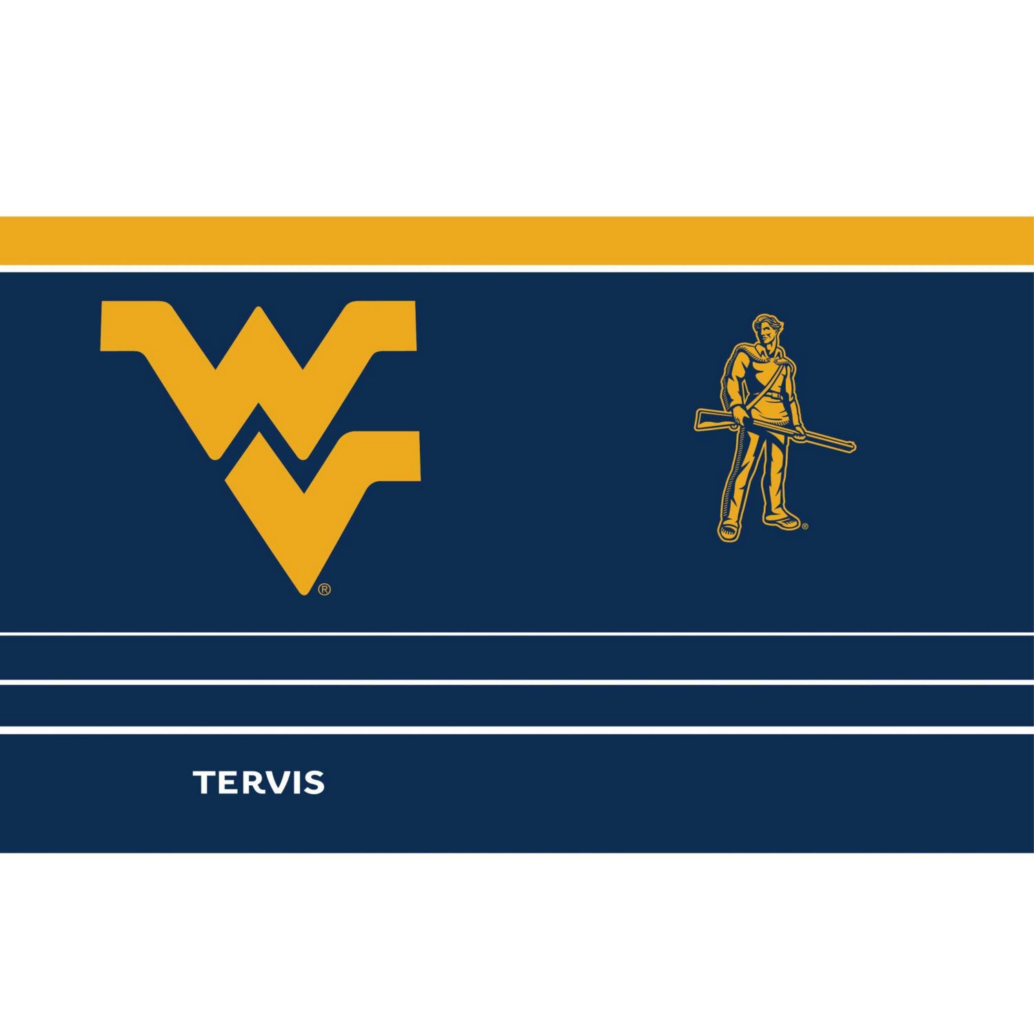 Tervis West Virginia Mountaineers 20oz MVP Stainless Steel Tumbler                                                               - view number 2