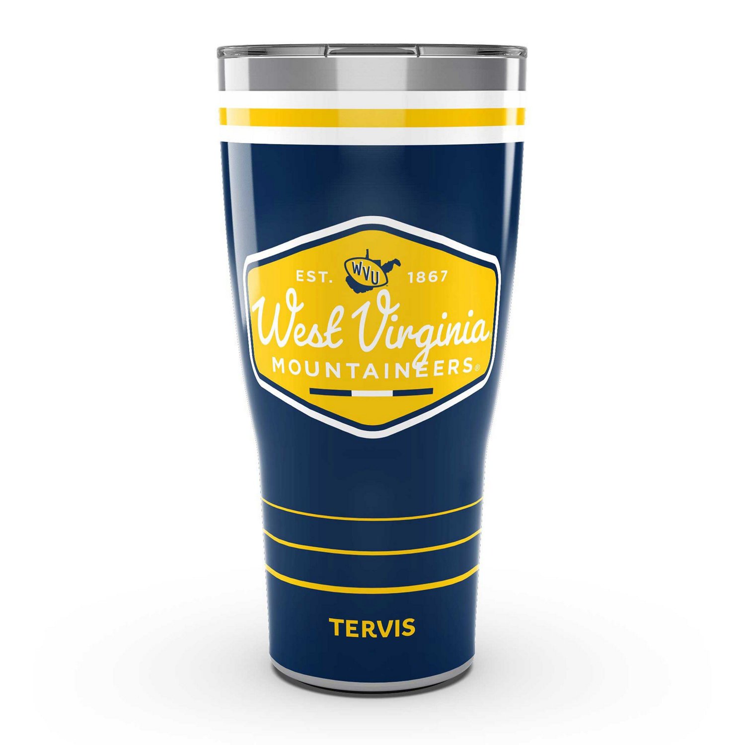 Tervis West Virginia Mountaineers 30oz Vintage Stainless Steel Tumbler