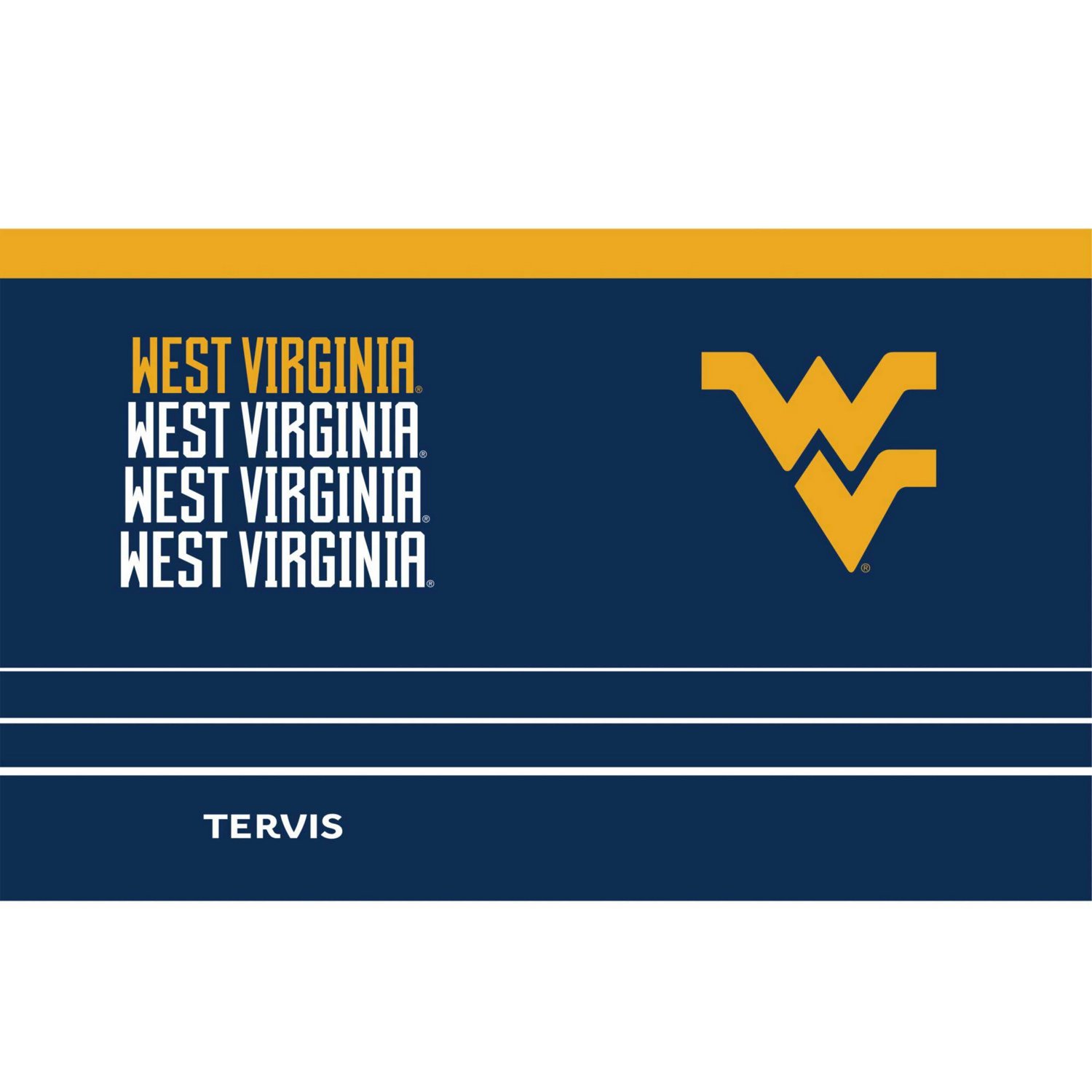Tervis West Virginia Mountaineers Reverb 20oz Stainless Steel Tumbler                                                            - view number 2