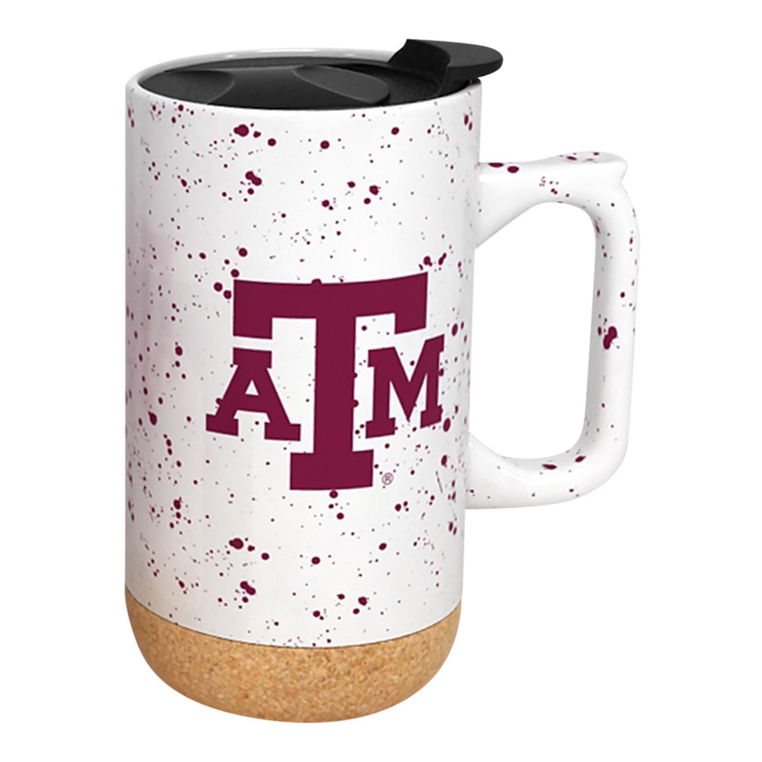 Texas AM Aggies 18oz Speckle Cork Mug