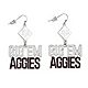 Texas AM Aggies Della Earrings                                                                                                   - view number 1 selected