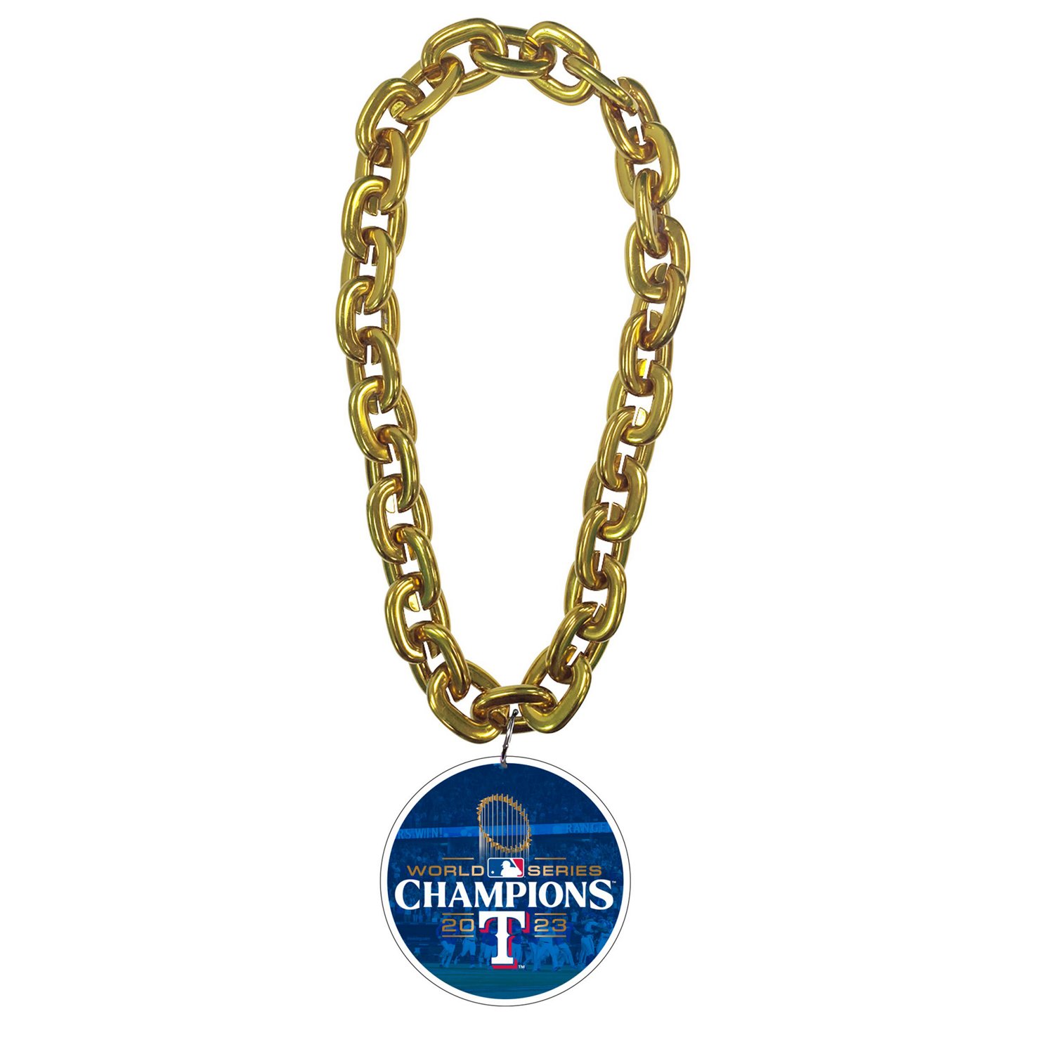 Texas Rangers 2023 World Series Champions Fan Chain                                                                              - view number 1