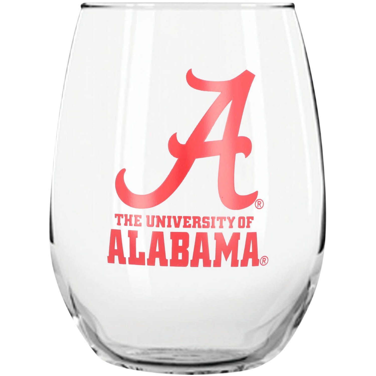 The Memory Company Alabama Crimson Tide 15oz Stemless Tumbler With Wine Bottle Stopper - view number 2