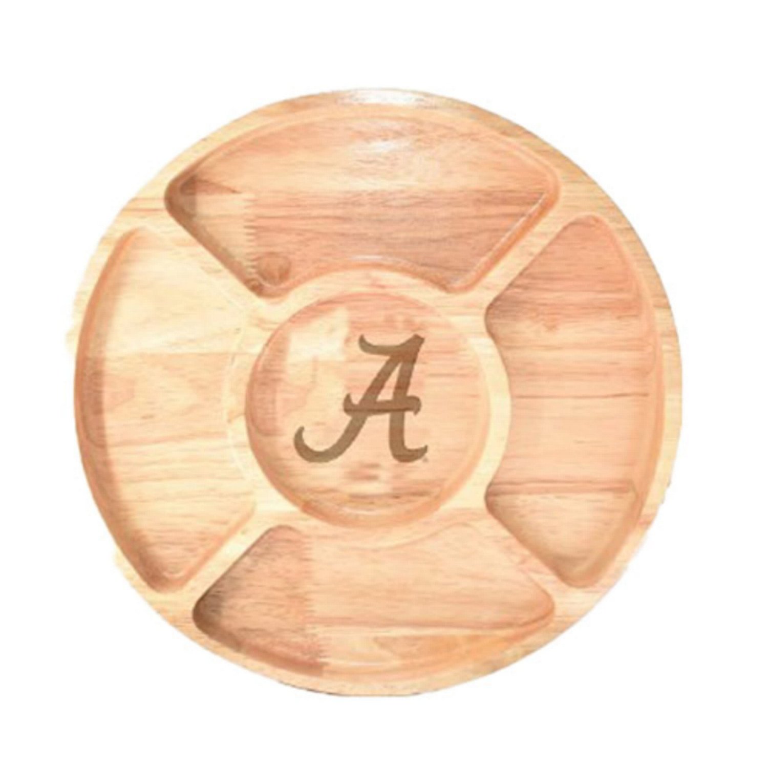 The Memory Company Alabama Crimson Tide Wood Chip  Dip Serving Tray