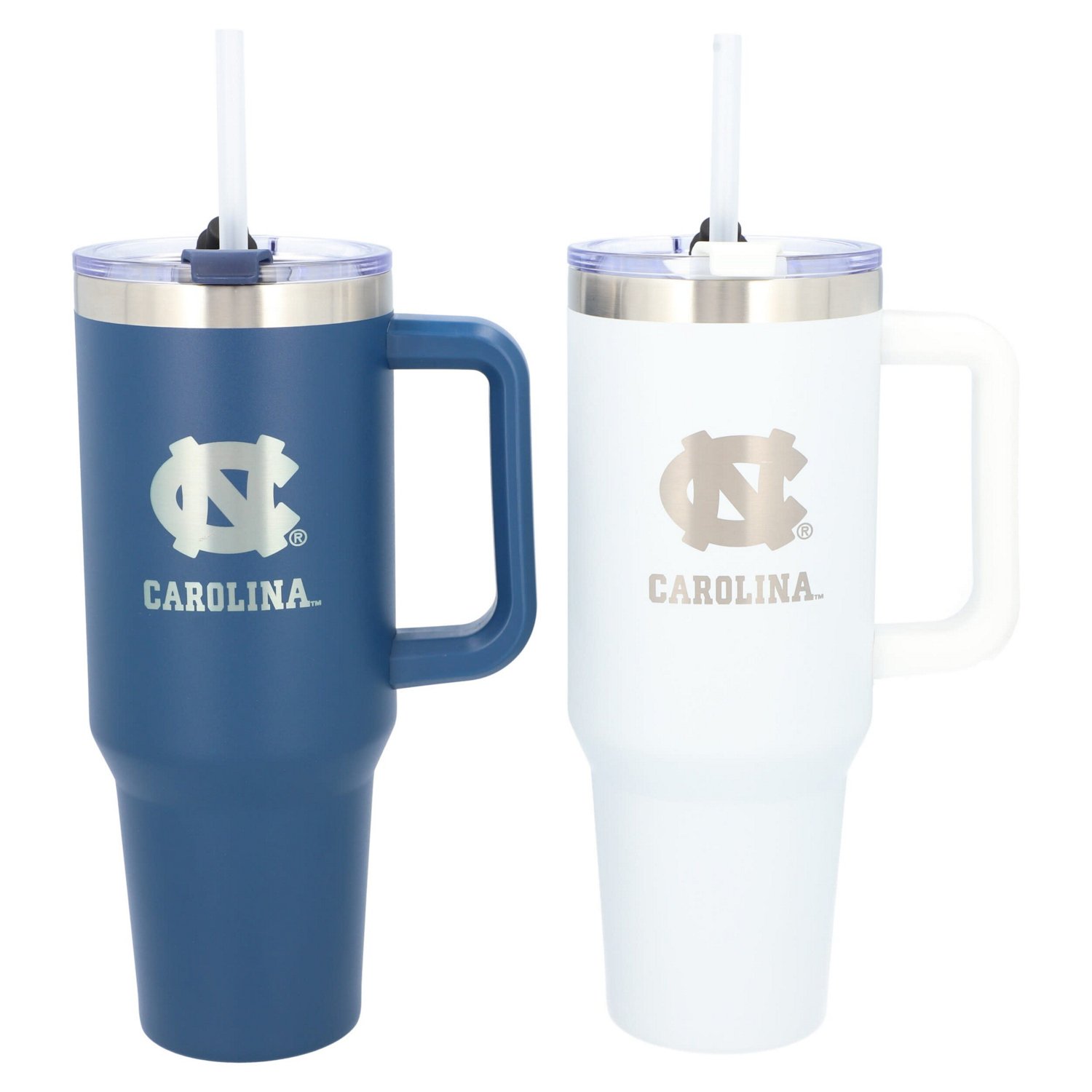 The Memory Company North Carolina Tar Heels 46oz Home/Away Stainless Steel Colossal Tumbler Two-Pack