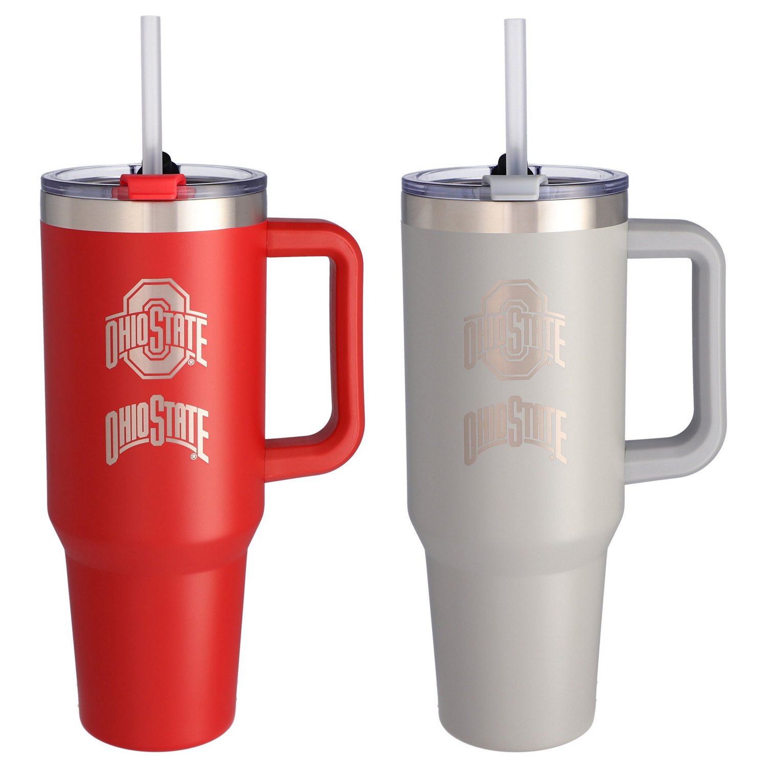 The Memory Company Ohio State Buckeyes 46oz Home/Away Stainless Steel Colossal Tumbler Two-Pack