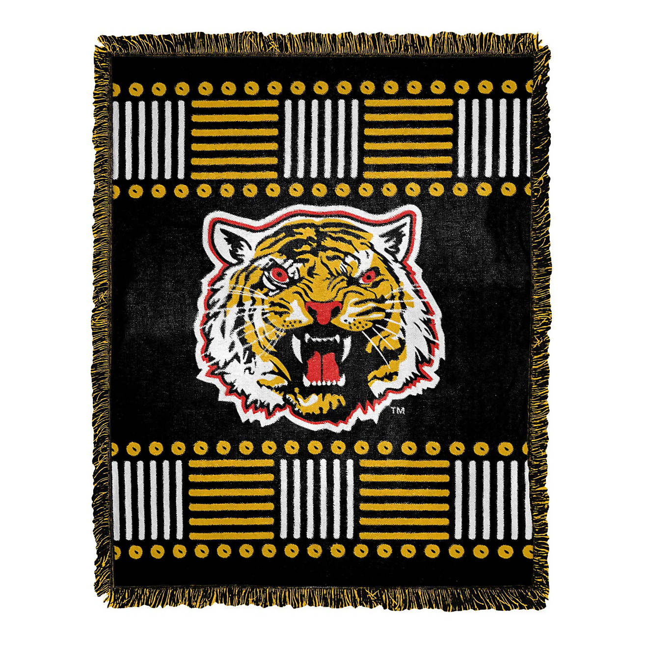 The Northwest Group Grambling Tigers Homage Jacquard Throw Blanket                                                               - view number 1