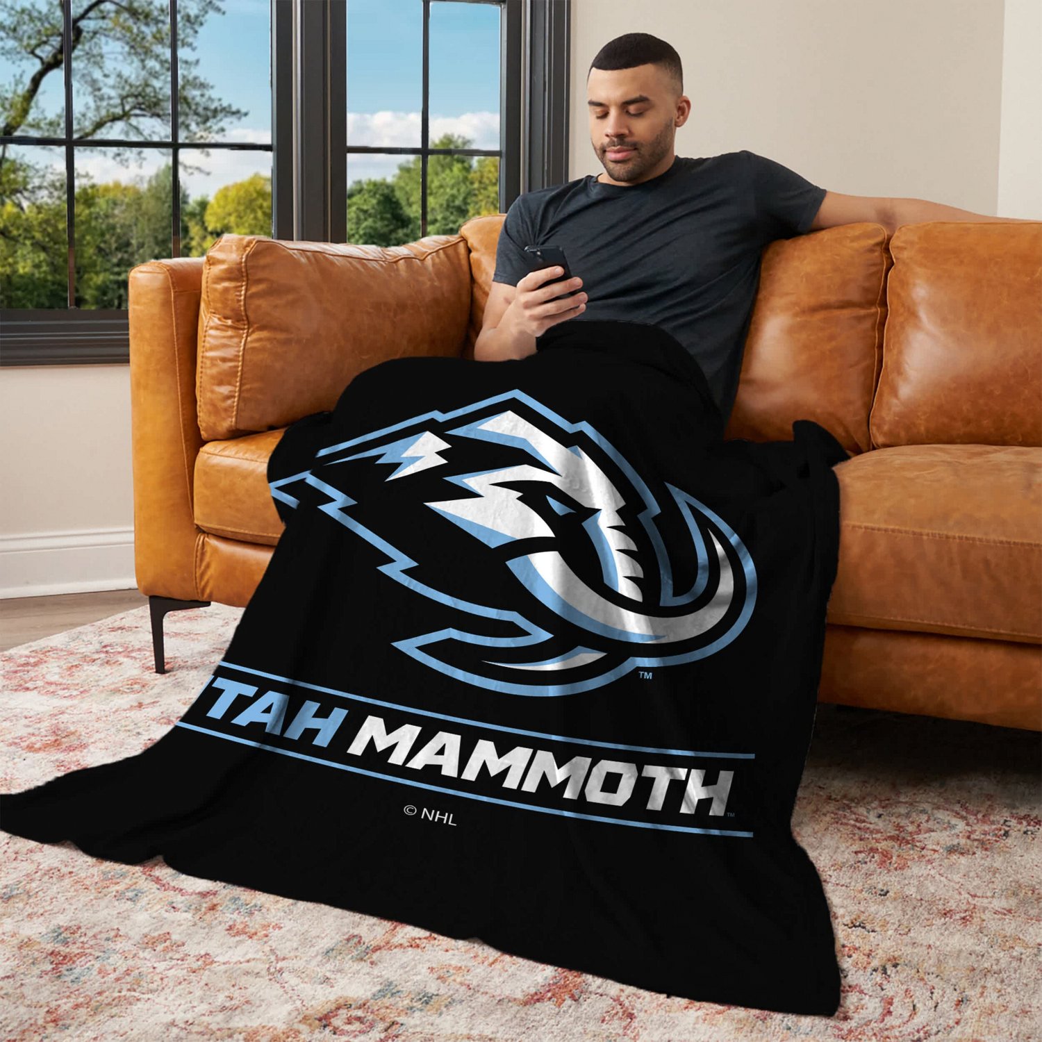 The Northwest Group Utah Mammoth 50" x 60" Silk Touch Throw Blanket - view number 3