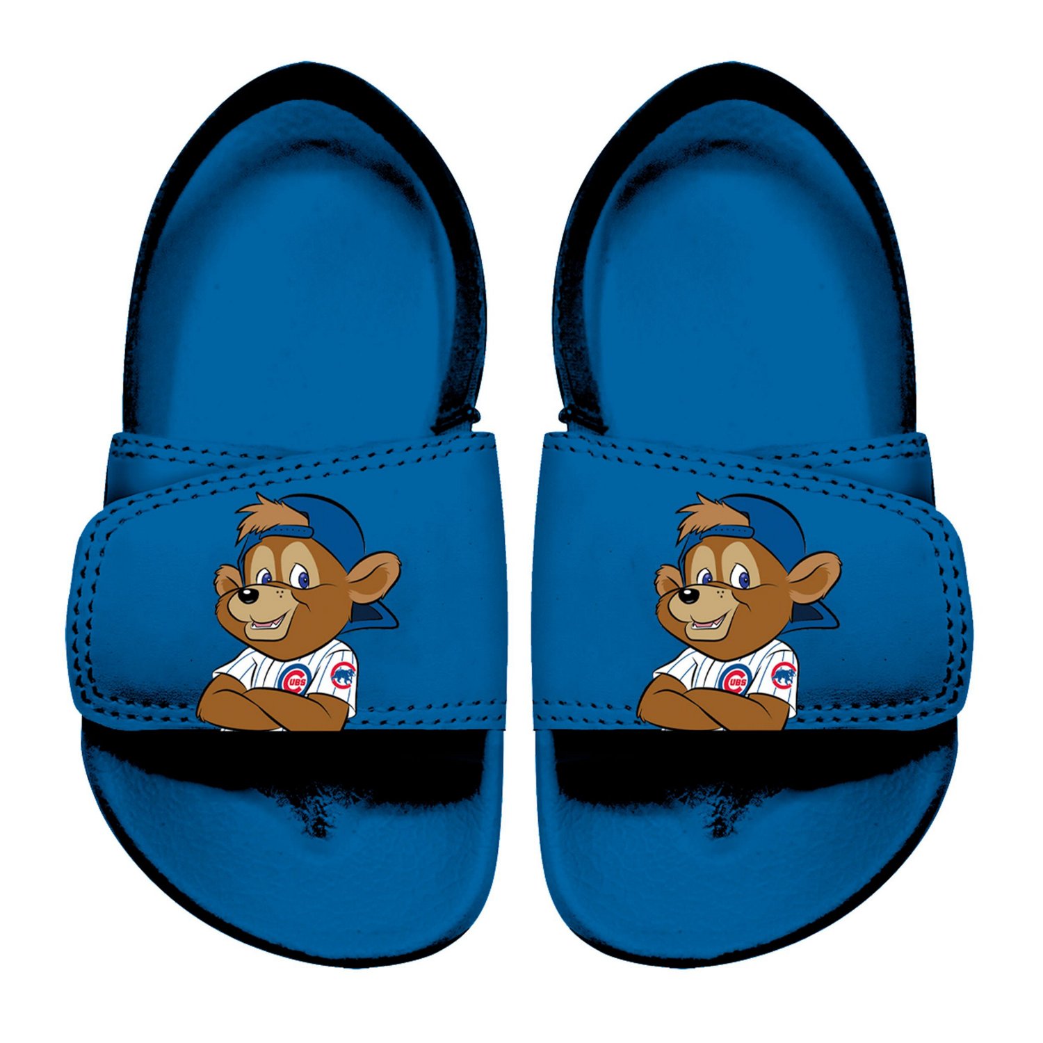 Toddler ISlide Chicago Cubs Mascot Slide Sandals - view number 1