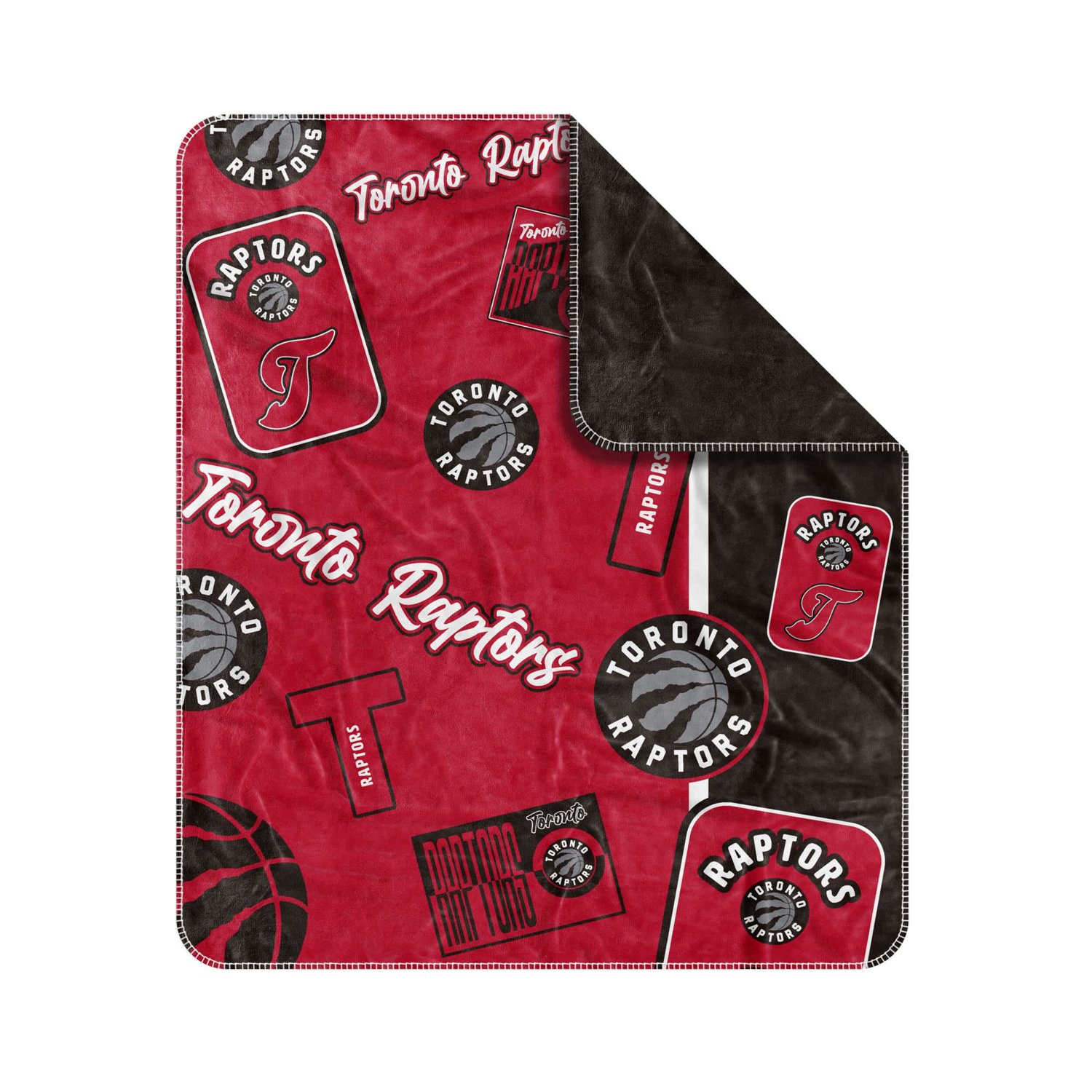 Toronto Raptors 50" x 60" Dream Weave Throw Blanket - view number 2