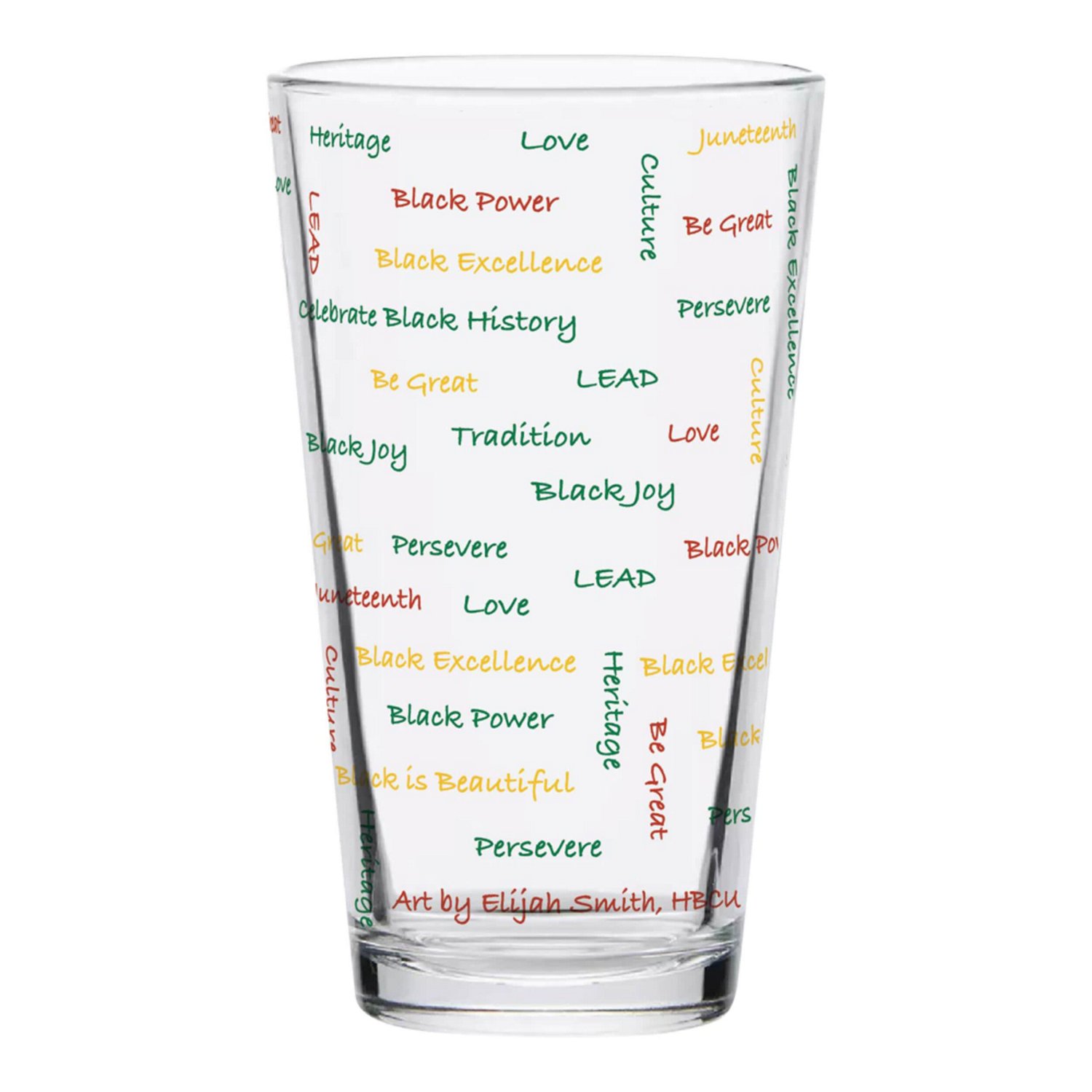 Tuskegee Golden Tigers 16oz Pint Glass - view number 2