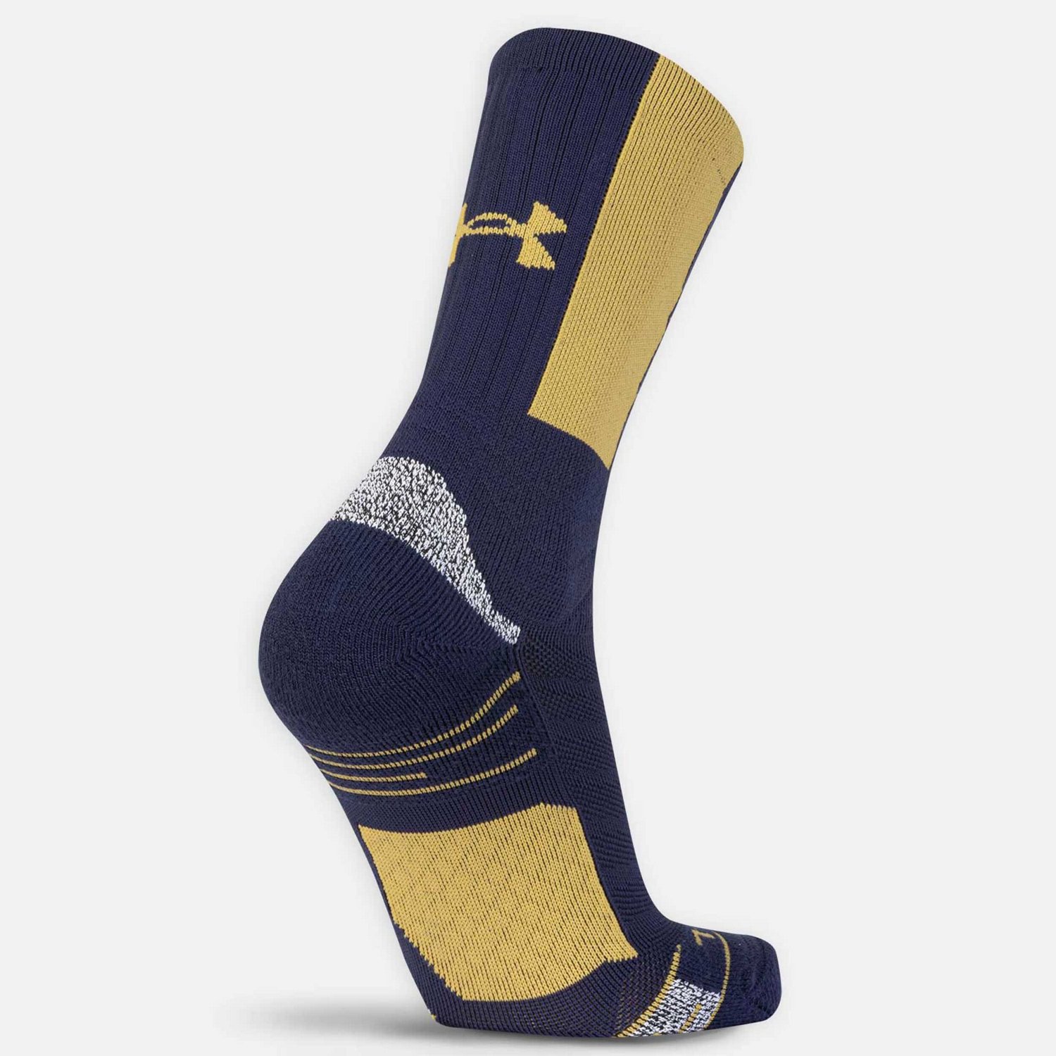 Under Armour Notre Dame Fighting Irish Playmaker Crew Socks - view number 4