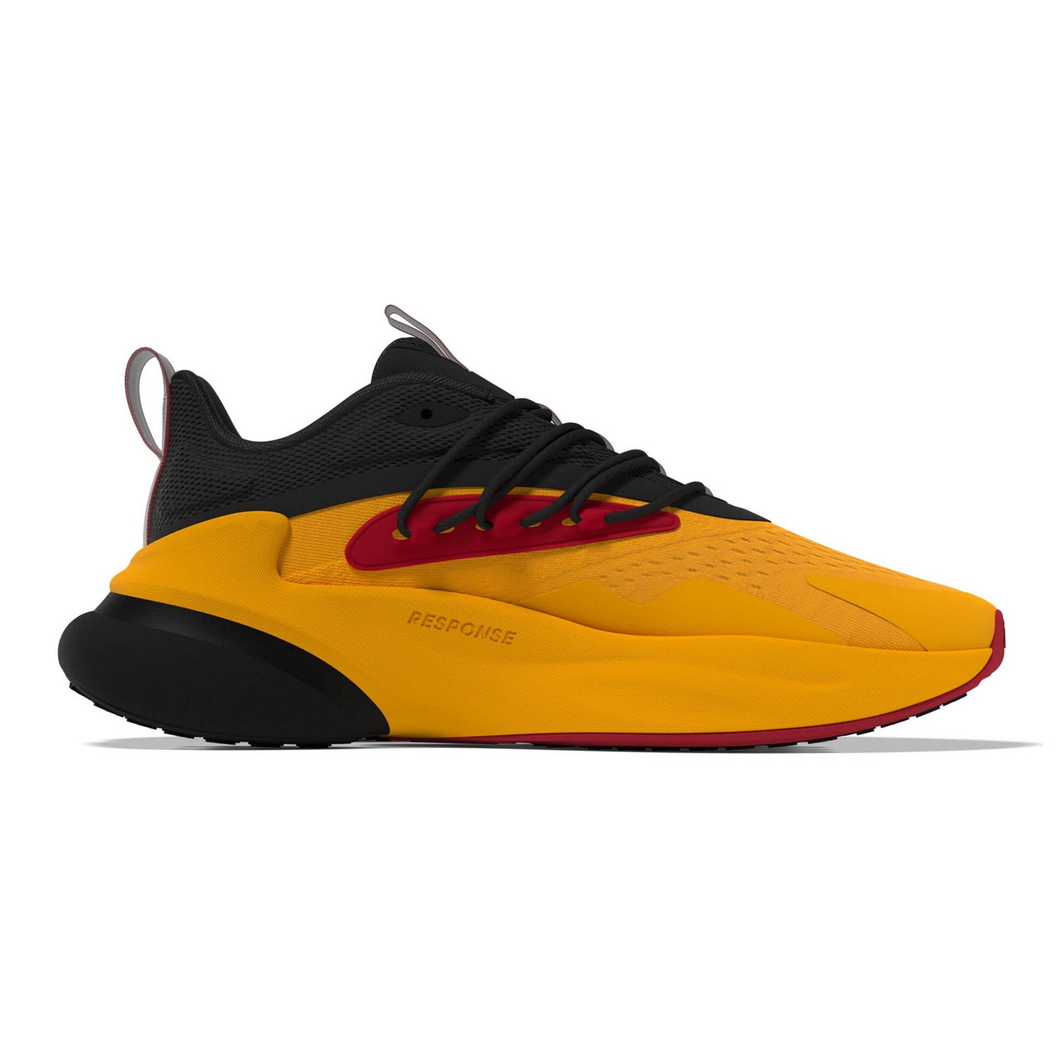 Unisex adidas Black Grambling Tigers AlphaBoost V2 Shoes                                                                         - view number 2
