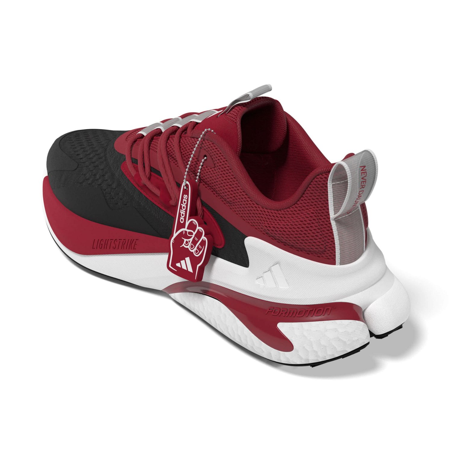 Unisex adidas Crimson Indiana Hoosiers AlphaBoost V2 Shoes                                                                       - view number 3