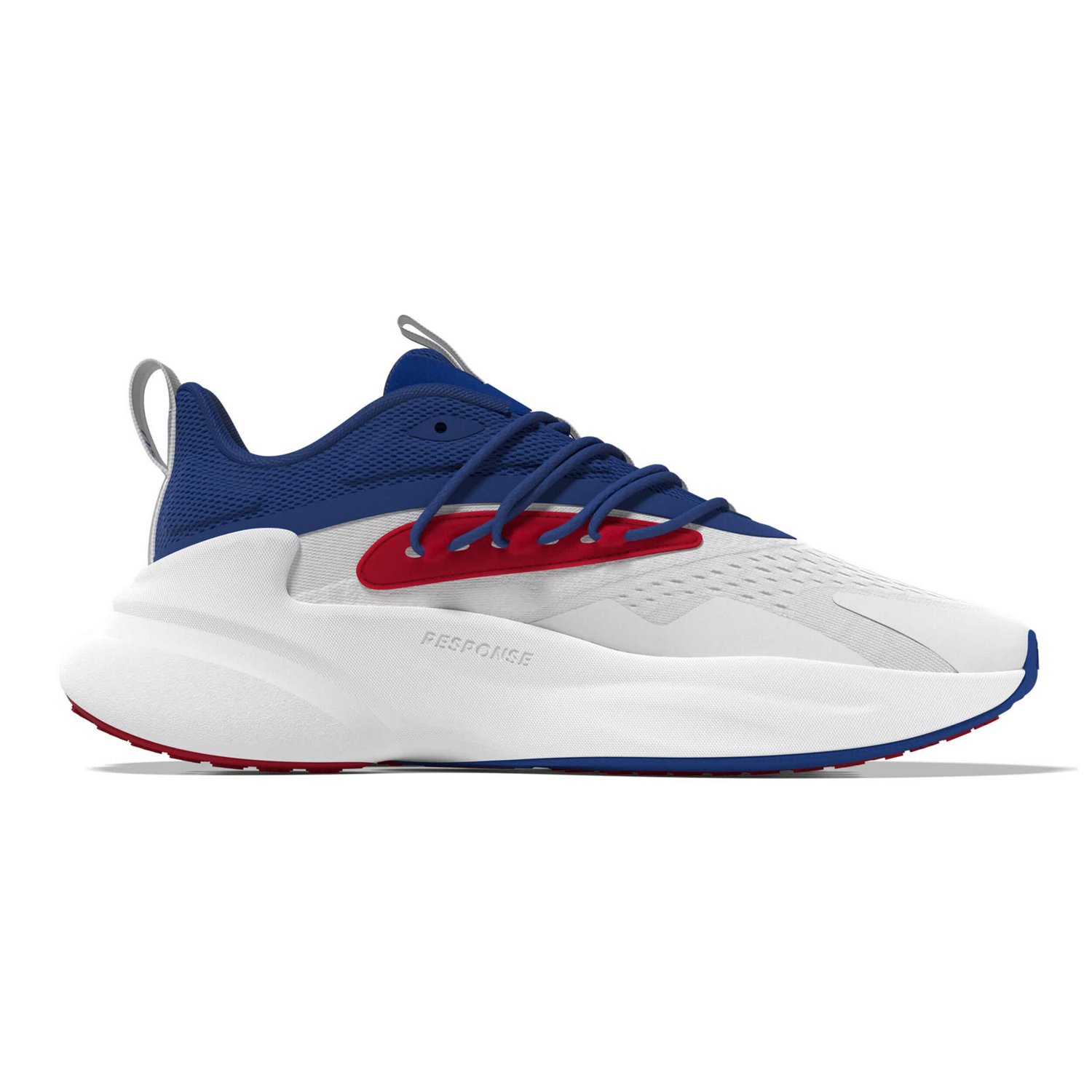 Unisex adidas Royal Kansas Jayhawks AlphaBoost V2 Shoes                                                                          - view number 2