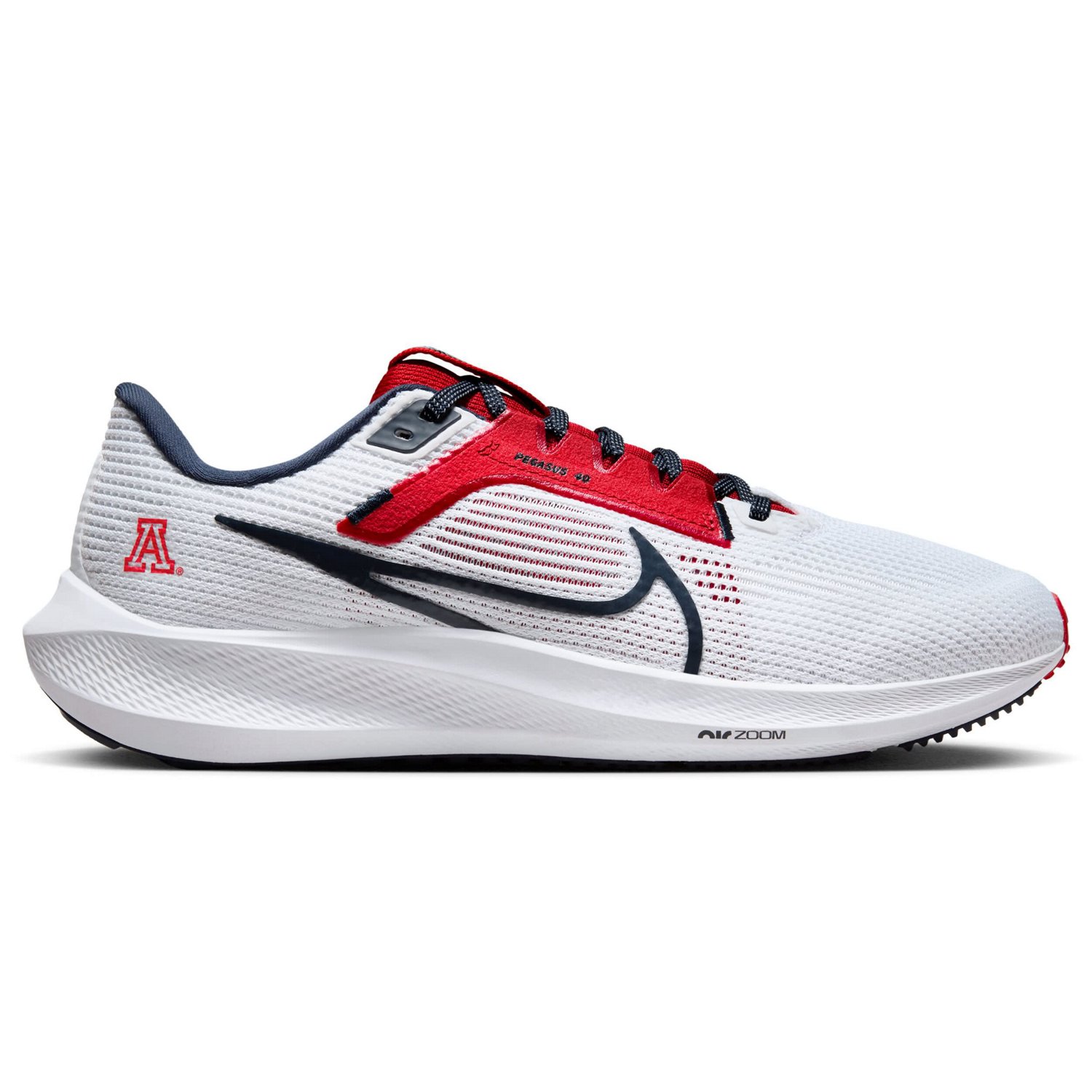 Unisex Nike Arizona Wildcats Zoom Pegasus 40 Running Shoe - view number 3