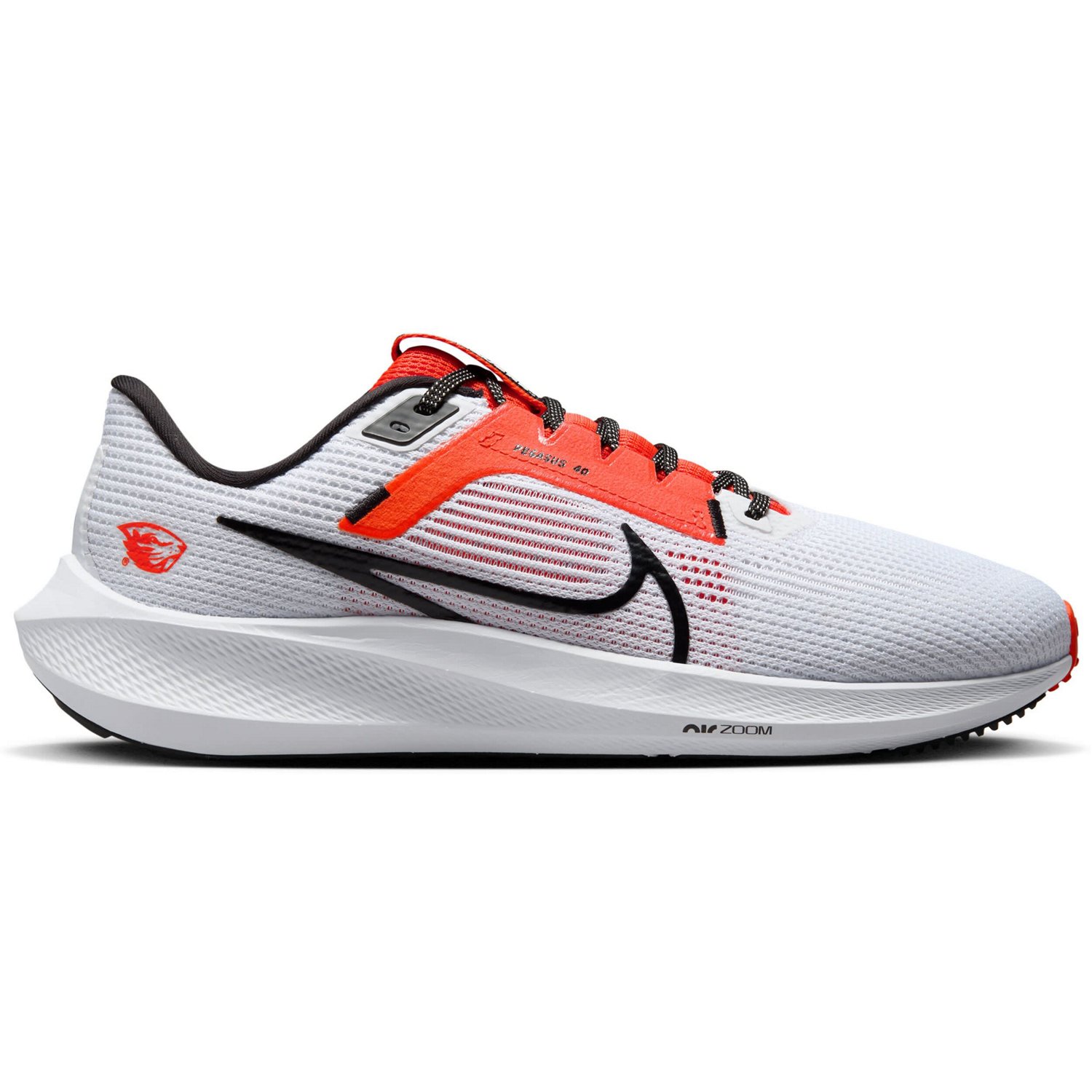 Unisex Nike Oregon State Beavers Zoom Pegasus 40 Running Shoe - view number 3