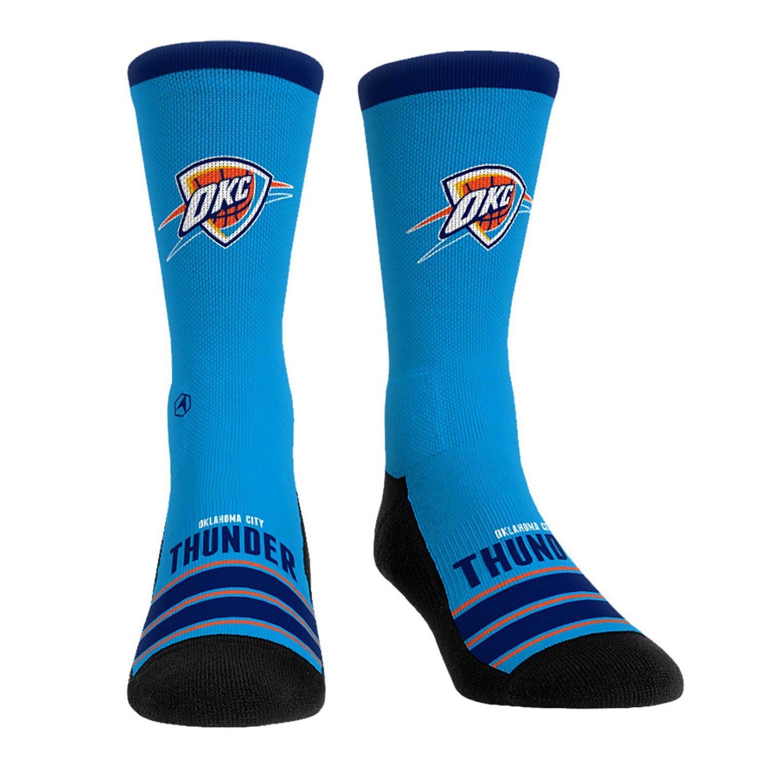 Unisex Rock Em Socks Oklahoma City Thunder Gametime Stripe Crew Socks