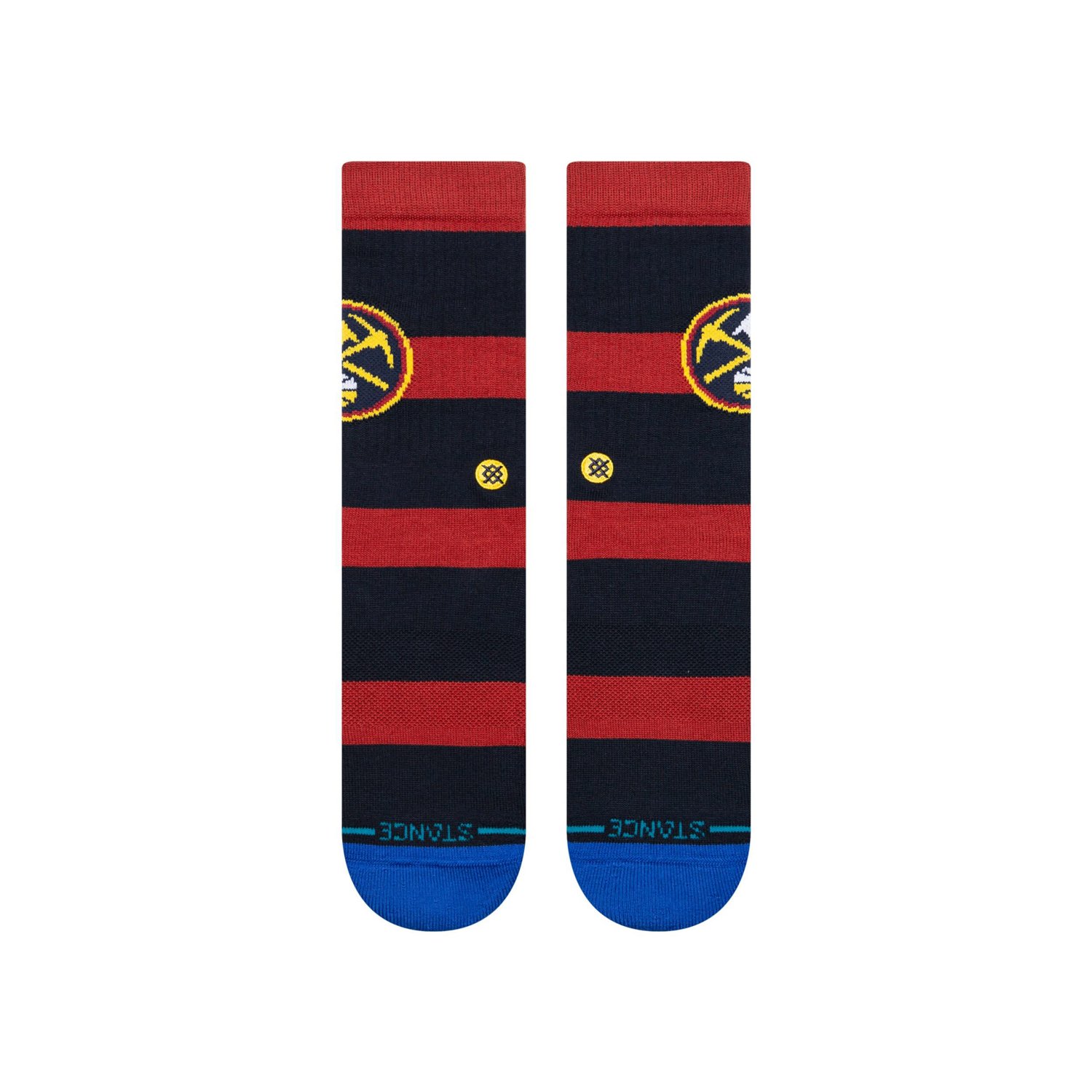 Unisex Stance Denver Nuggets Prep Stripe Crew Sock                                                                               - view number 2