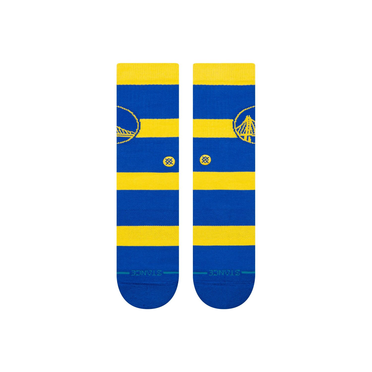 Unisex Stance Golden State Warriors Prep Stripe Crew Sock - view number 2