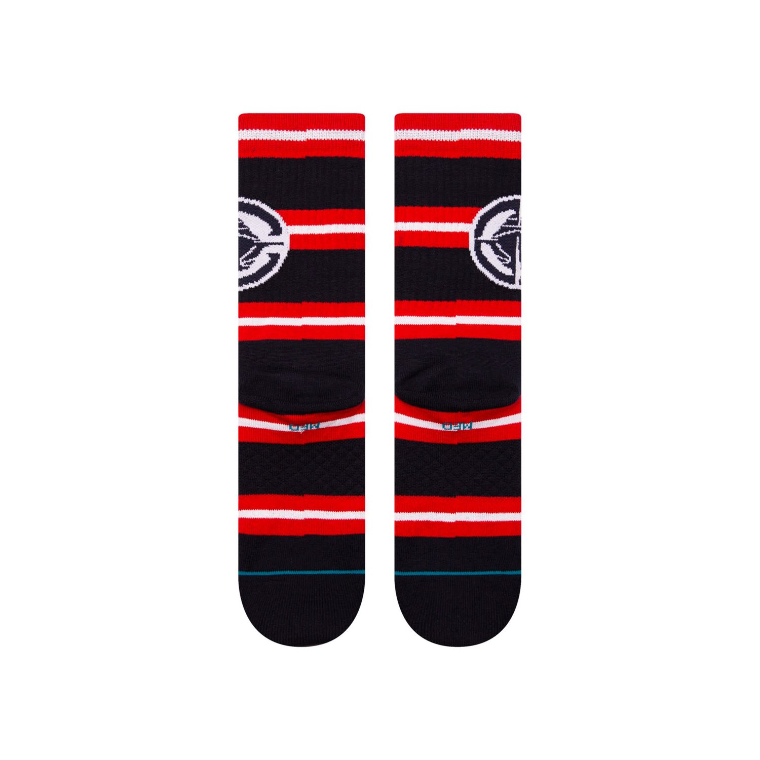 Unisex Stance LA Clippers Prep Stripe Crew Sock - view number 3