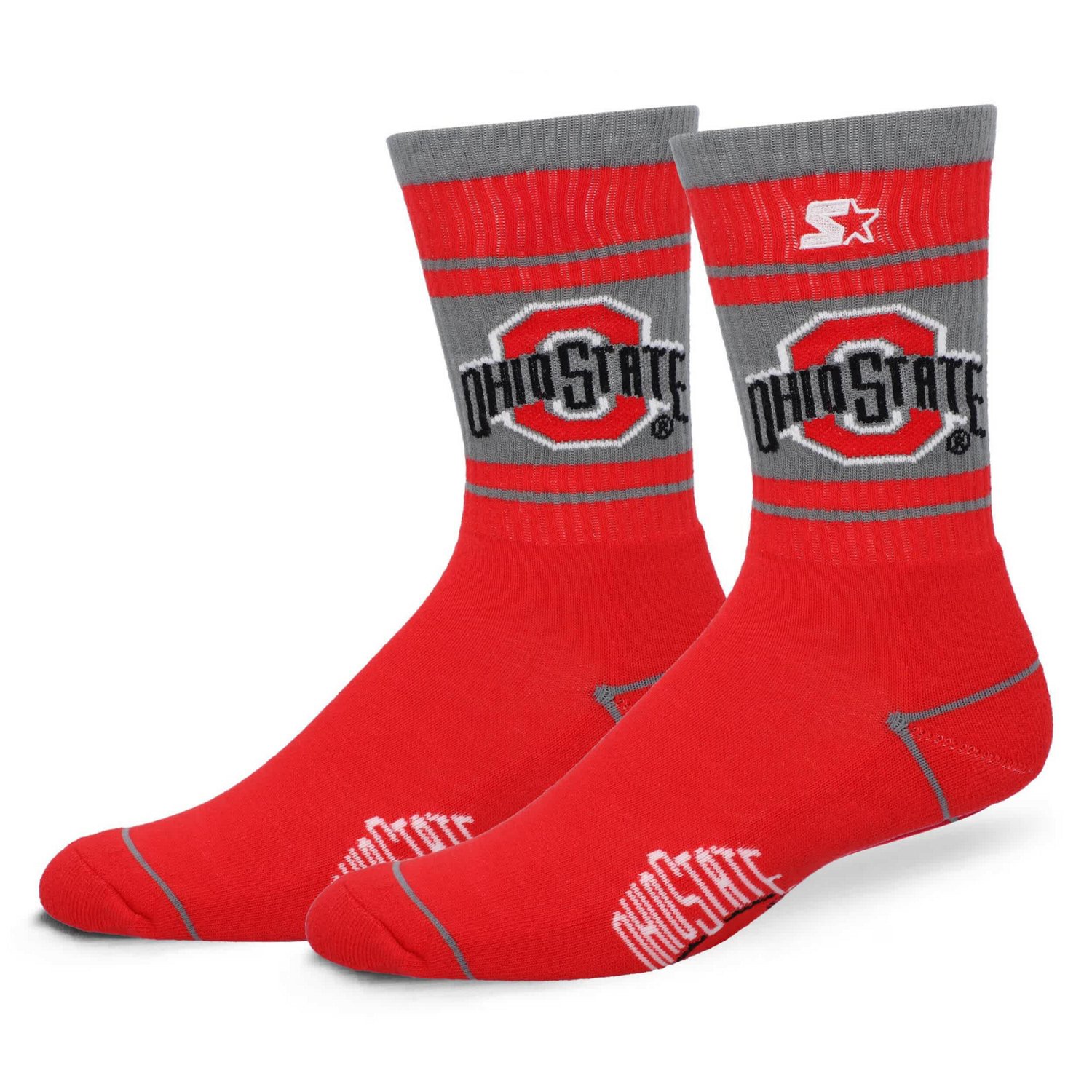 Unisex Starter Ohio State Buckeyes Billboard Crew Socks - view number 1