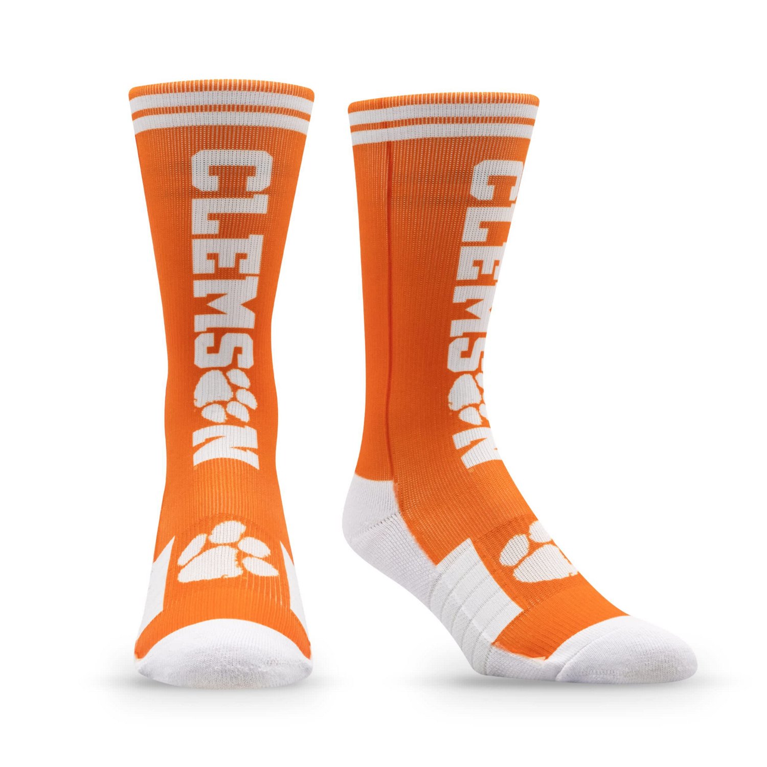 Unisex Strideline Clemson Tigers Premium Wordmark Crew Socks - view number 2