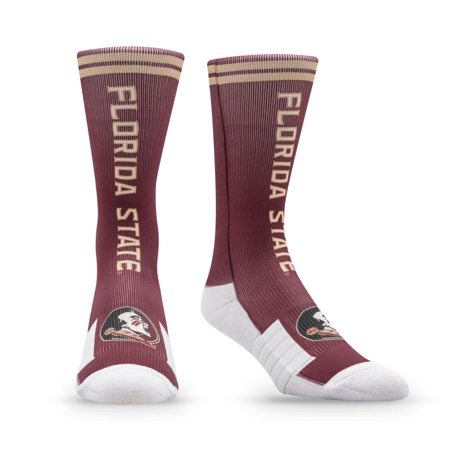 Unisex Strideline Florida State Seminoles Premium Wordmark Crew Socks - view number 2