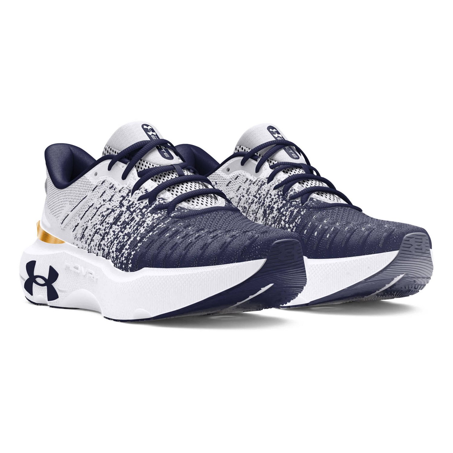 Unisex Under Armour Notre Dame Fighting Irish Infinite Elite Running Shoes                                                       - view number 3