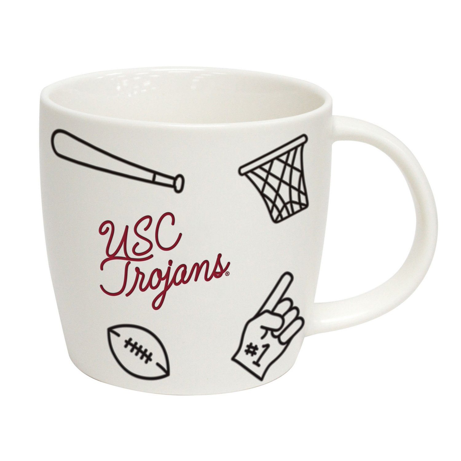 USC Trojans 18oz Playmaker Mug