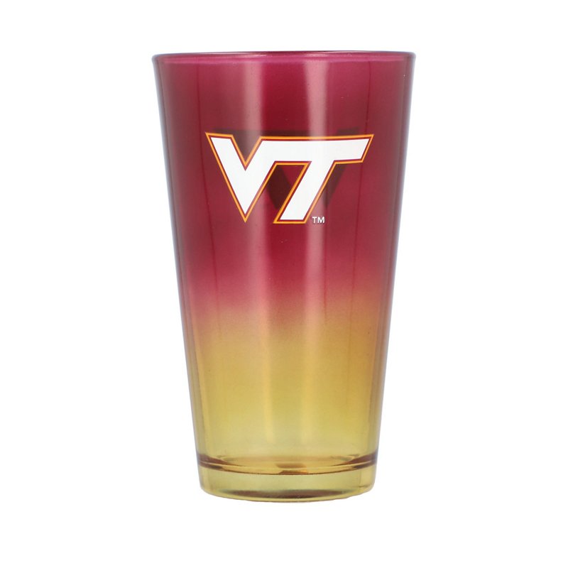 The Memory Company Virginia Tech Hokies 16oz Ombre Pint Glass - NCAA Novelty at Academy Sports