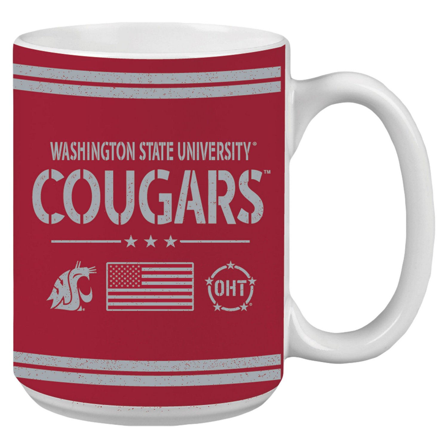 Washington State Cougars 15oz OHT Military Appreciation Mug - view number 1