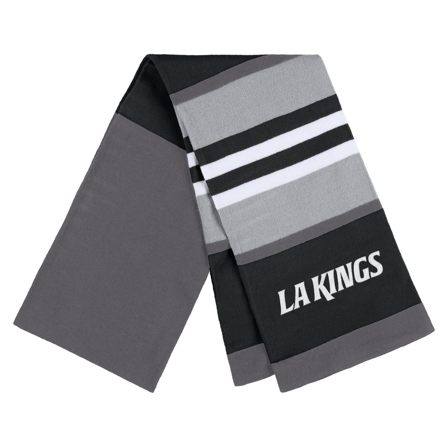 WEAR by Erin Andrews Los Angeles Kings Stripe Glove  Scarf Set                                                                   - view number 3