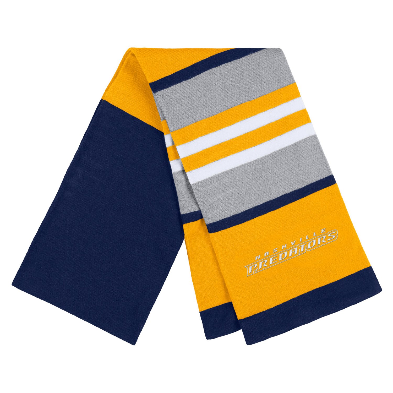 WEAR by Erin Andrews Nashville Predators Stripe Glove  Scarf Set