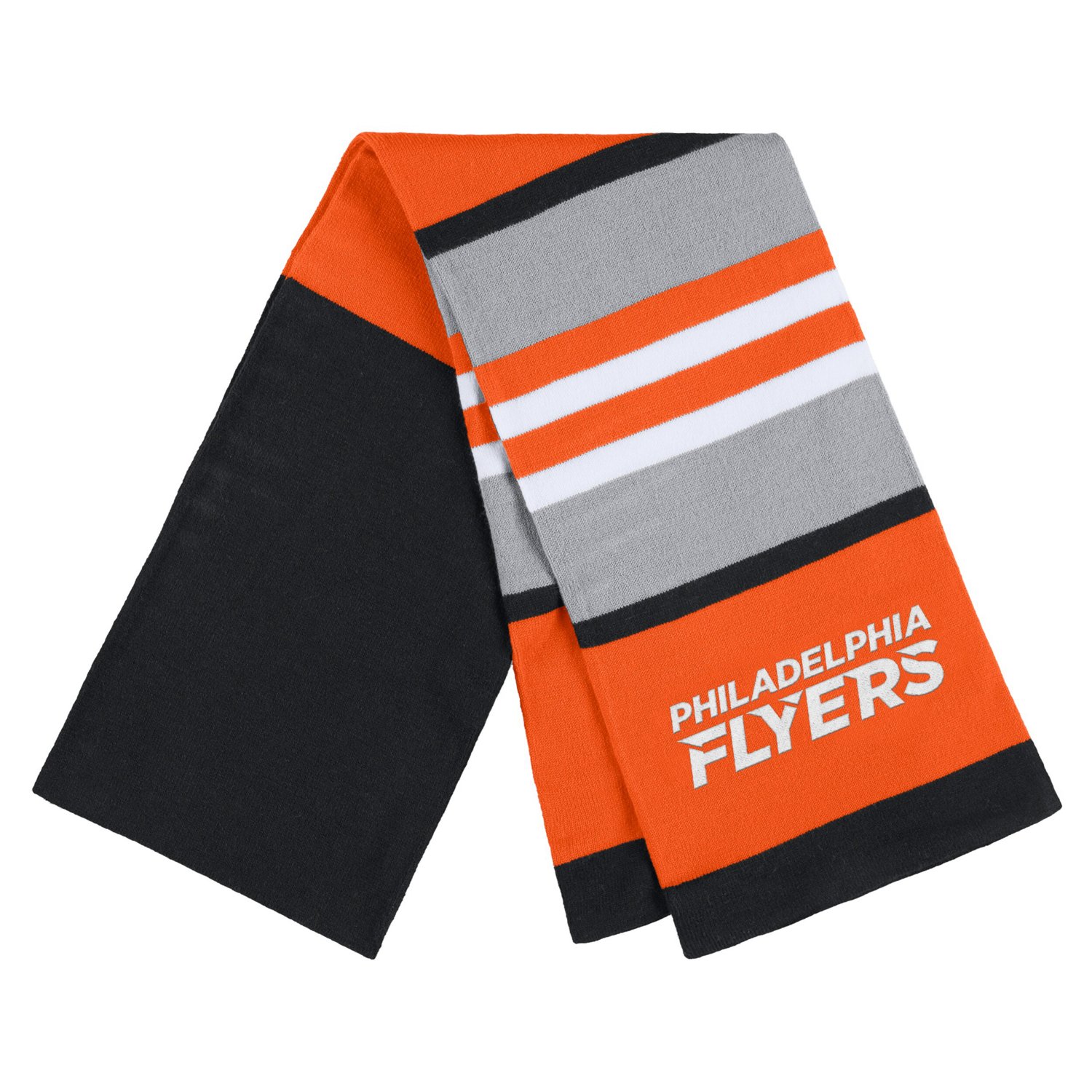 WEAR by Erin Andrews Philadelphia Flyers Stripe Glove  Scarf Set                                                                 - view number 3