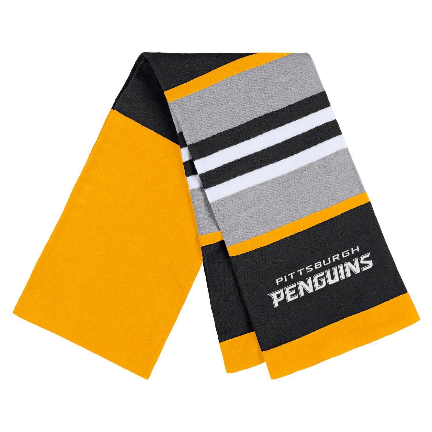 WEAR by Erin Andrews Pittsburgh Penguins Stripe Glove  Scarf Set                                                                 - view number 3