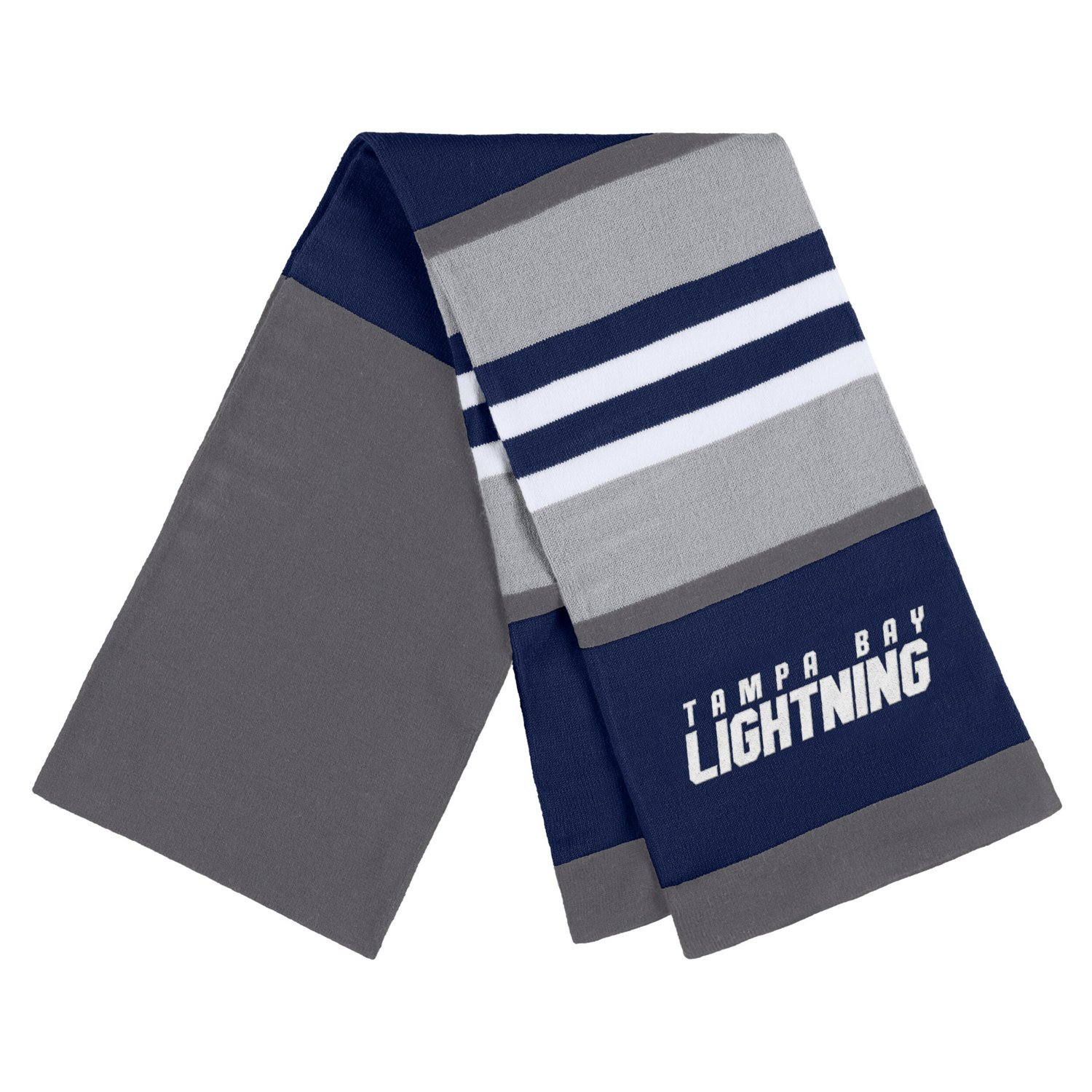 WEAR by Erin Andrews Tampa Bay Lightning Stripe Glove  Scarf Set                                                                 - view number 3
